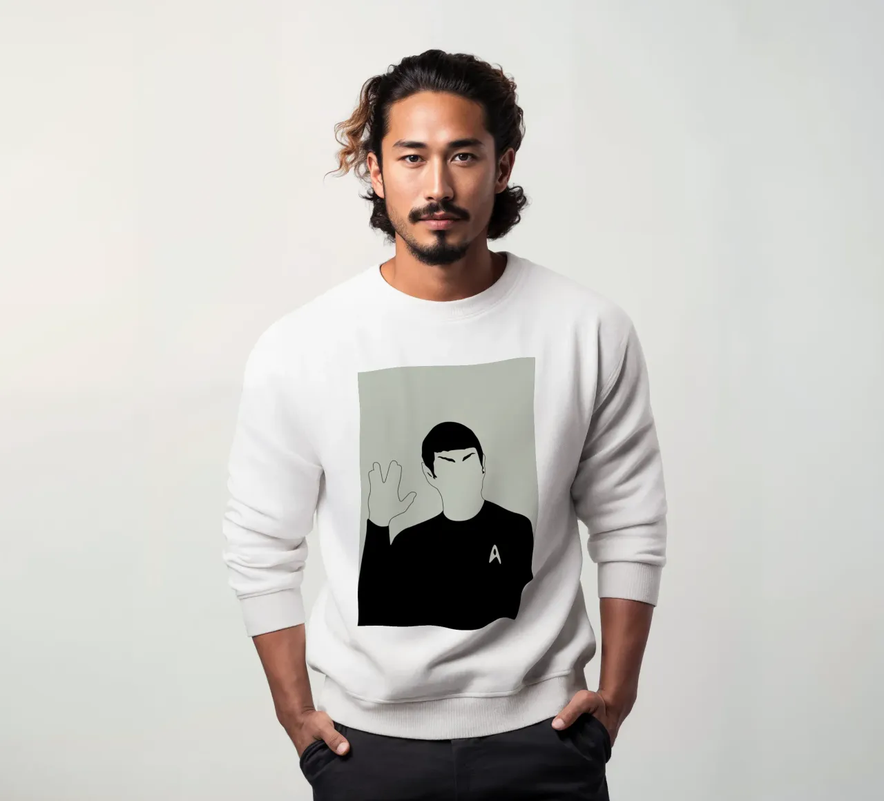 Spock Sweatshirt von Naxart