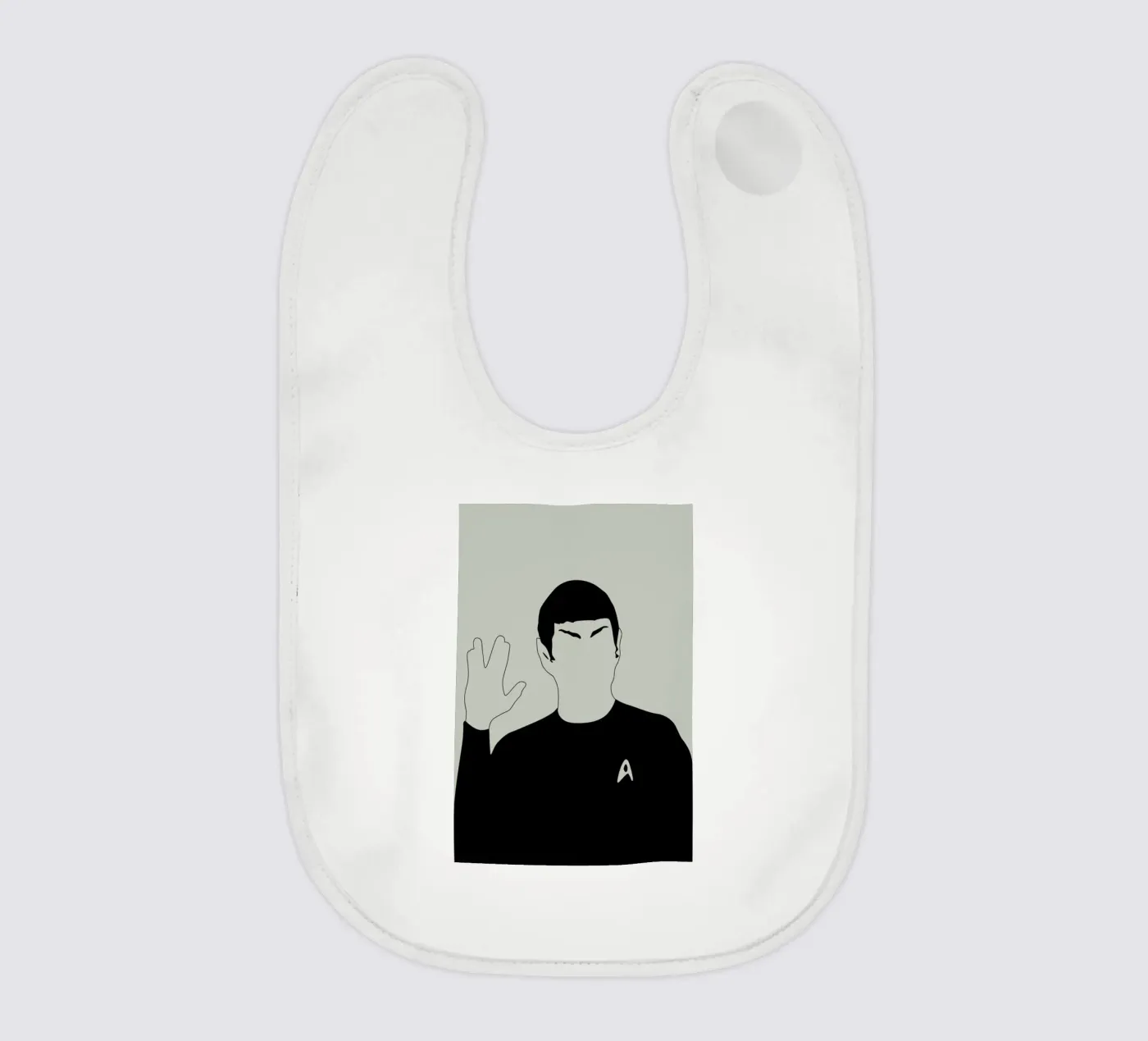 Spock baby slabbetje van Naxart