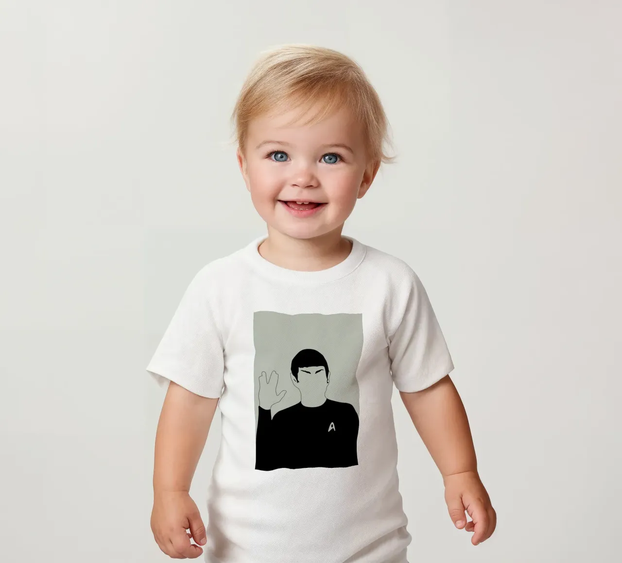 Spock maglietta neonato da Naxart
