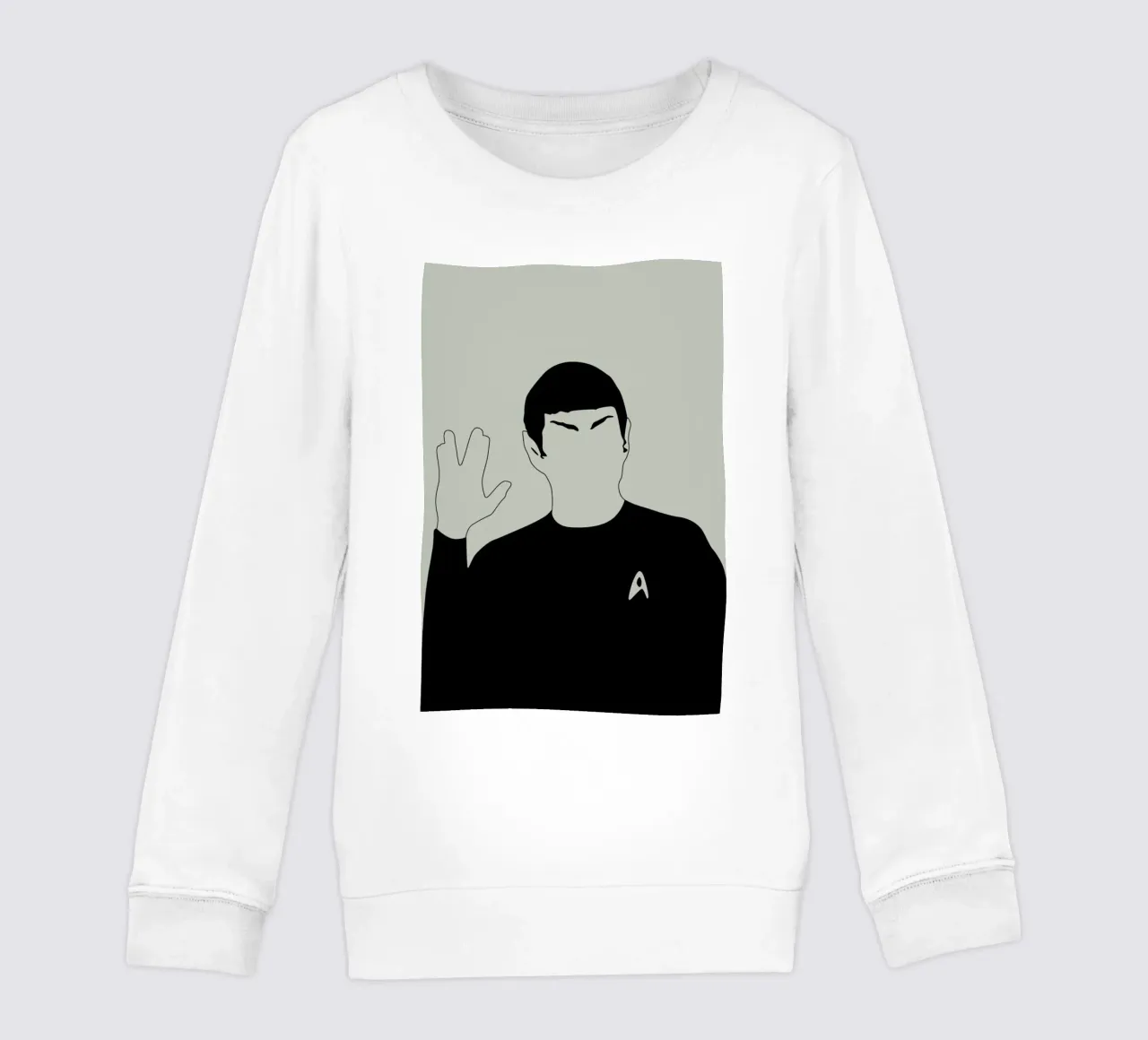 Spock felpa bambino da Naxart