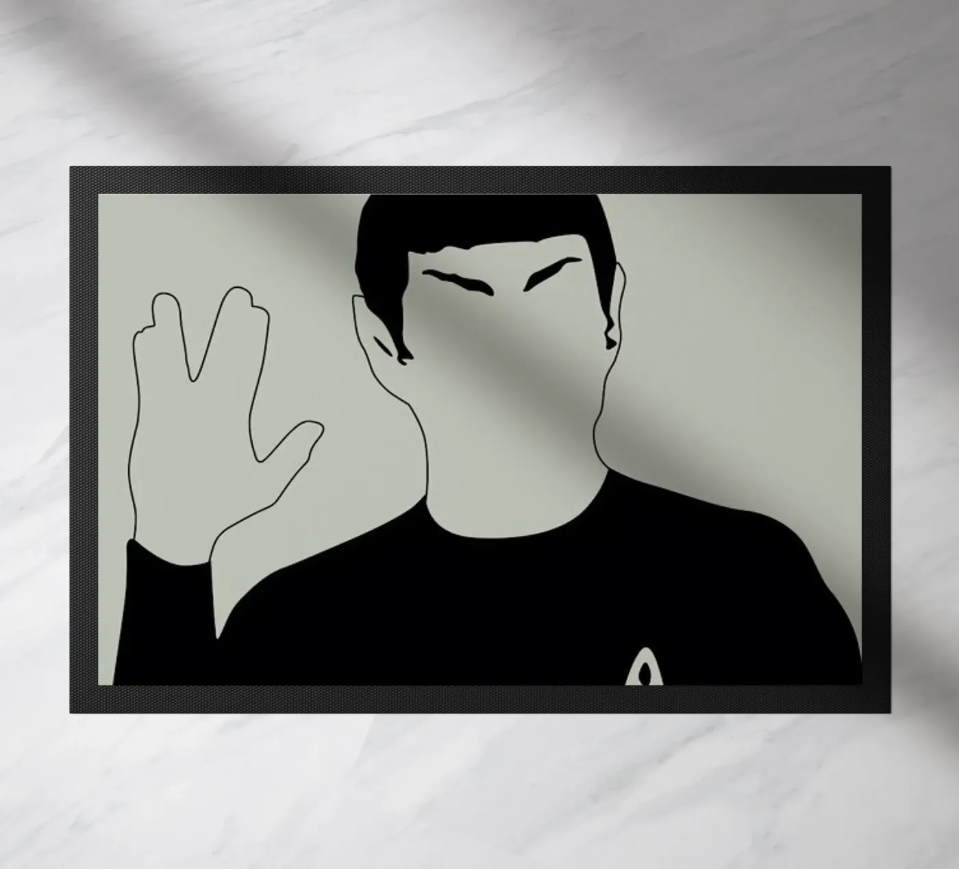 Spock deurmat van Naxart