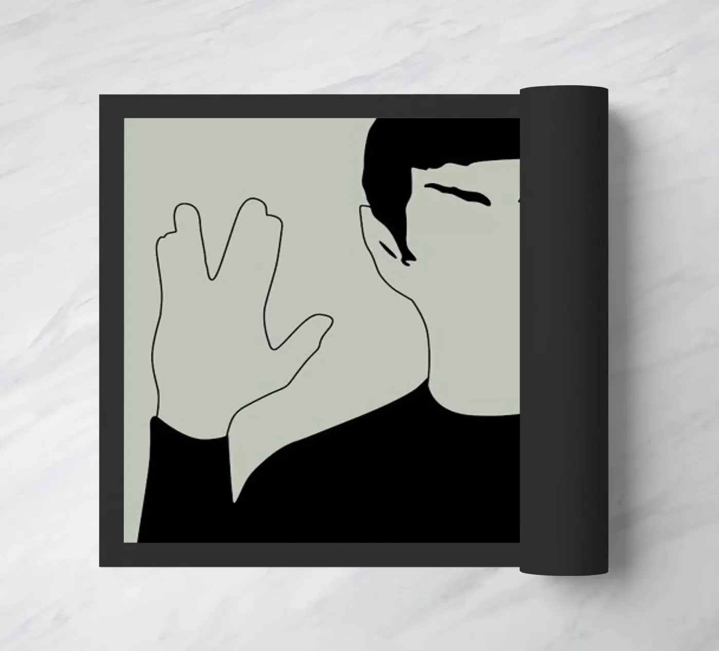 Spock deurmat van Naxart