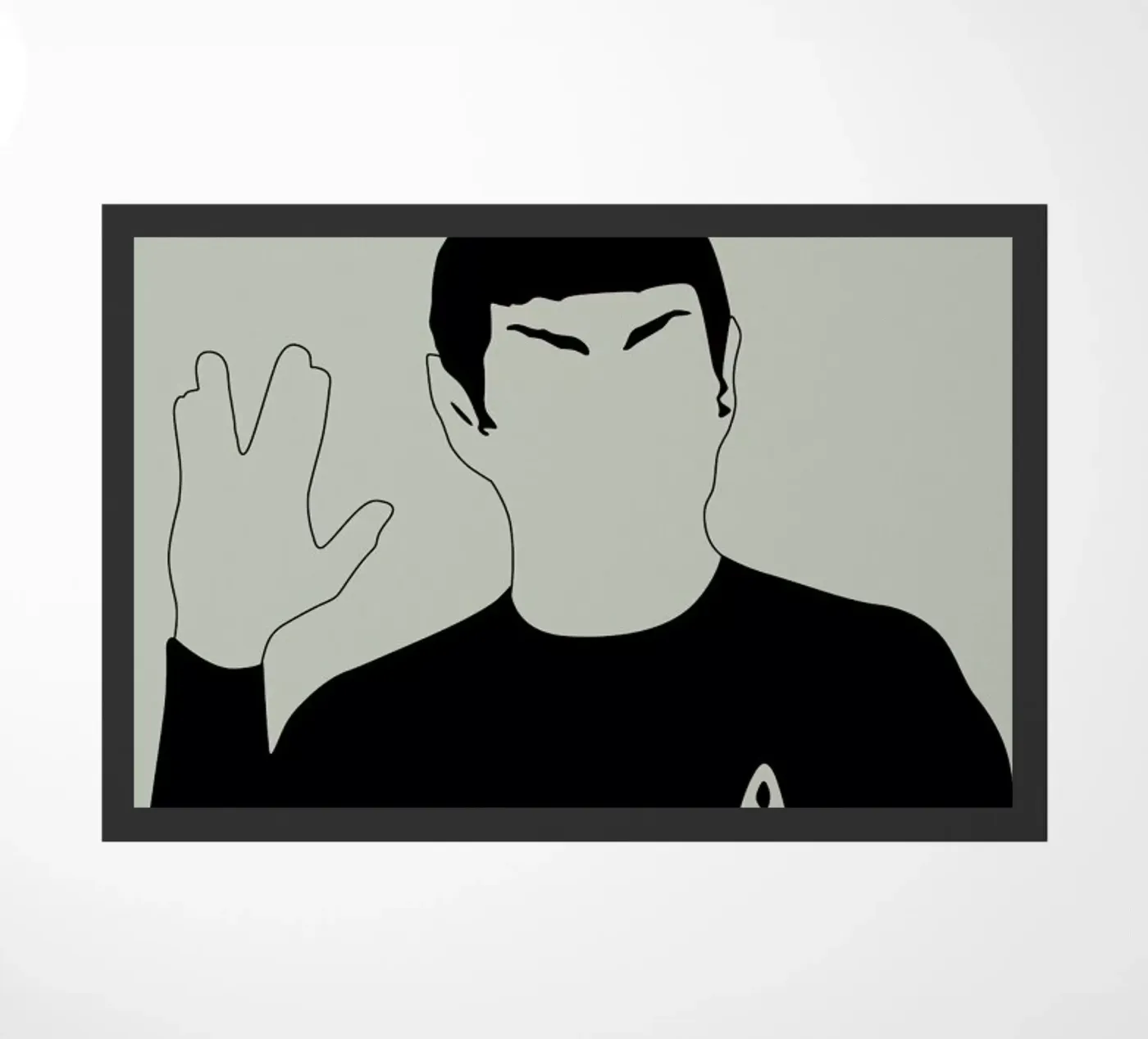 Spock deurmat van Naxart