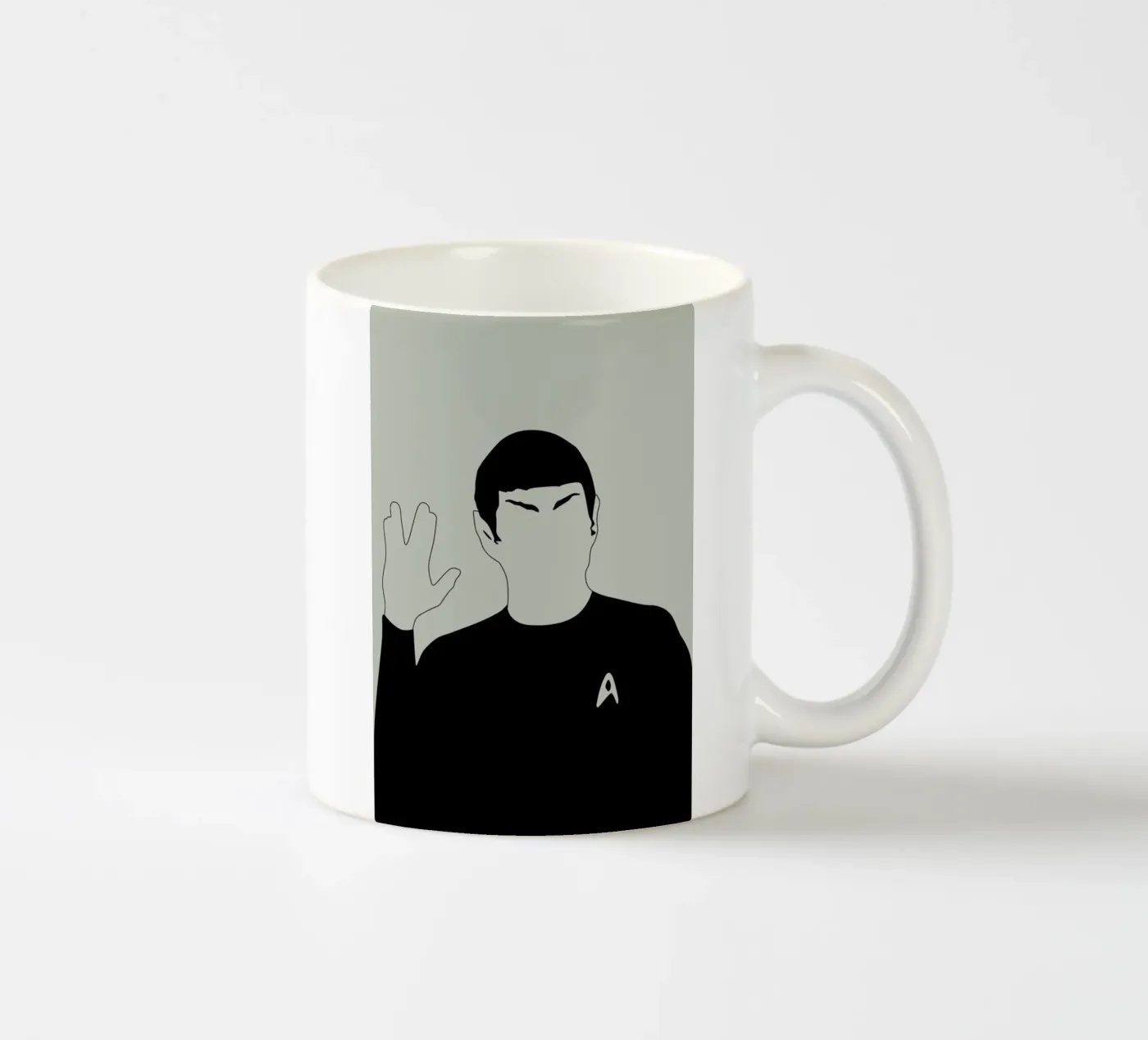Spock ceramic mug by Naxart
