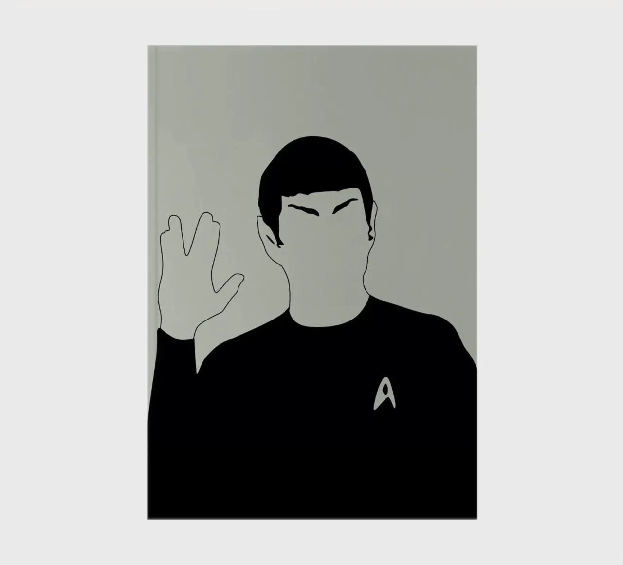 Spock notebook by Naxart