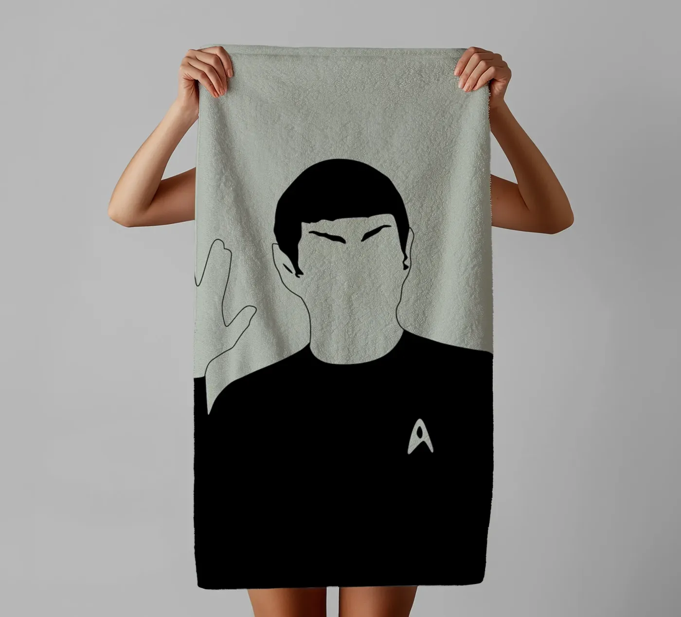 Spock badhanddoek van Naxart
