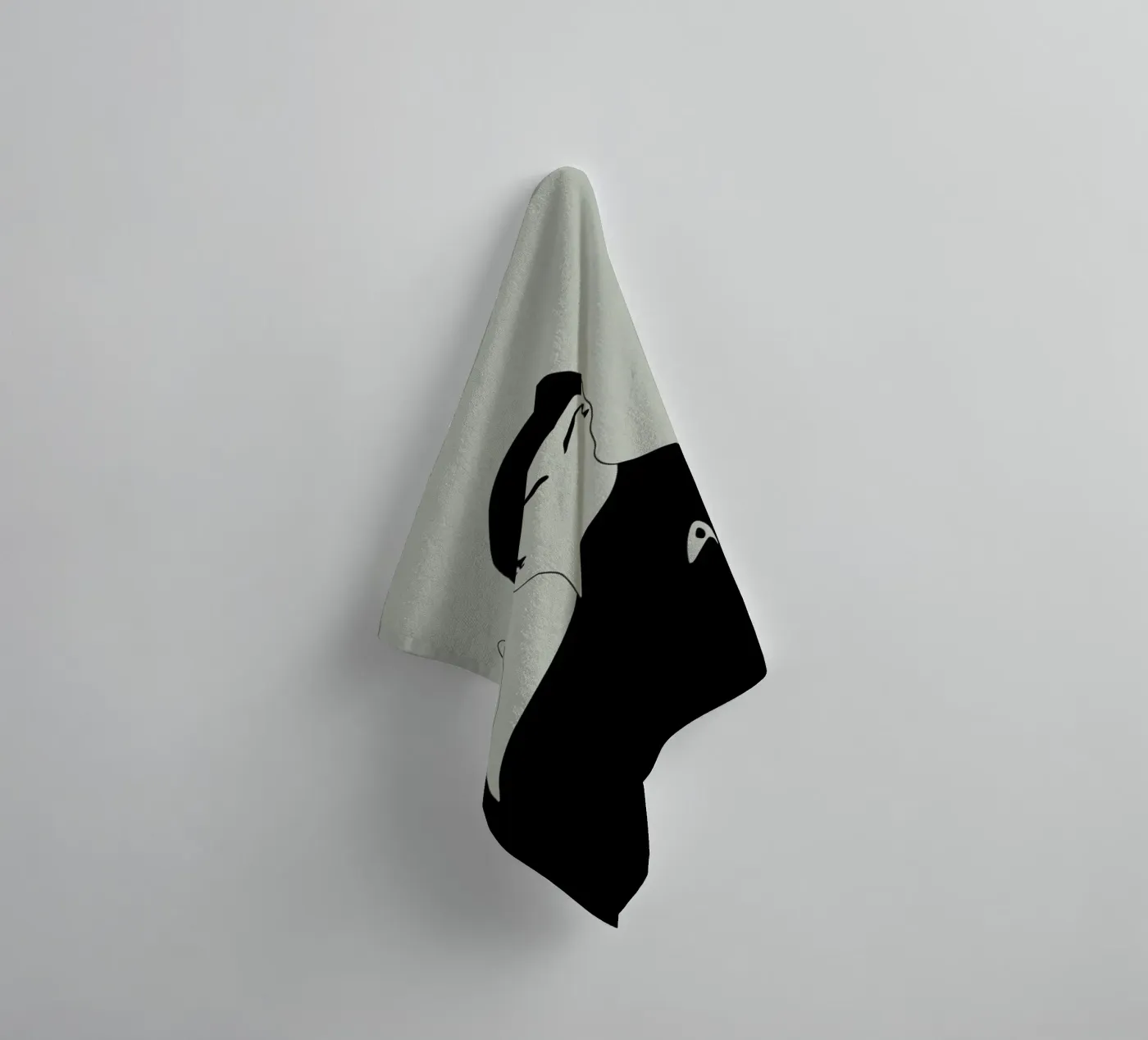 Spock badhanddoek van Naxart