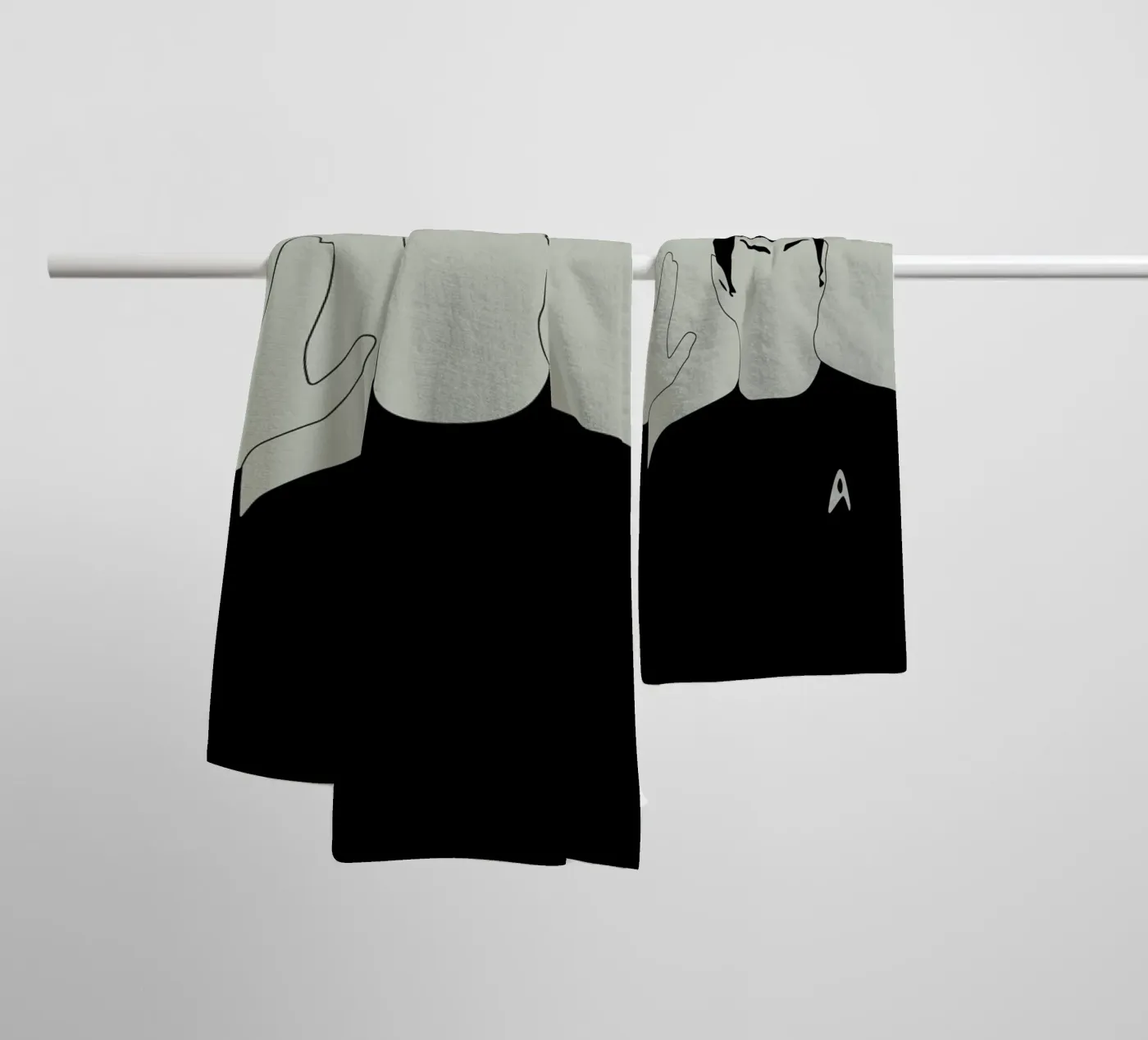 Spock badhanddoek van Naxart