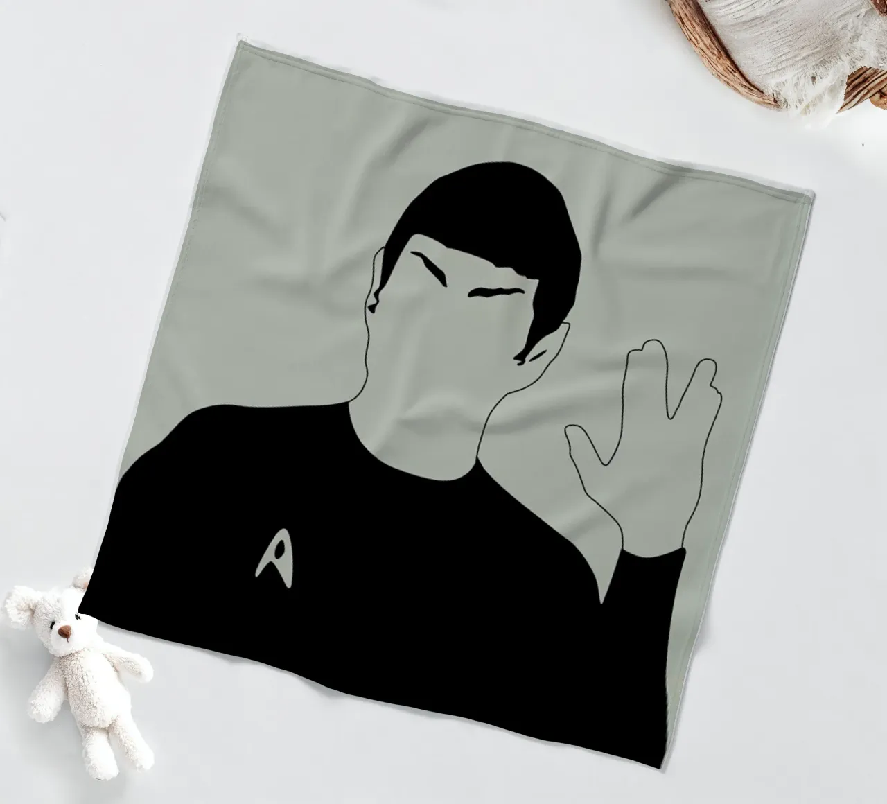 Spock fleecedeken van Naxart