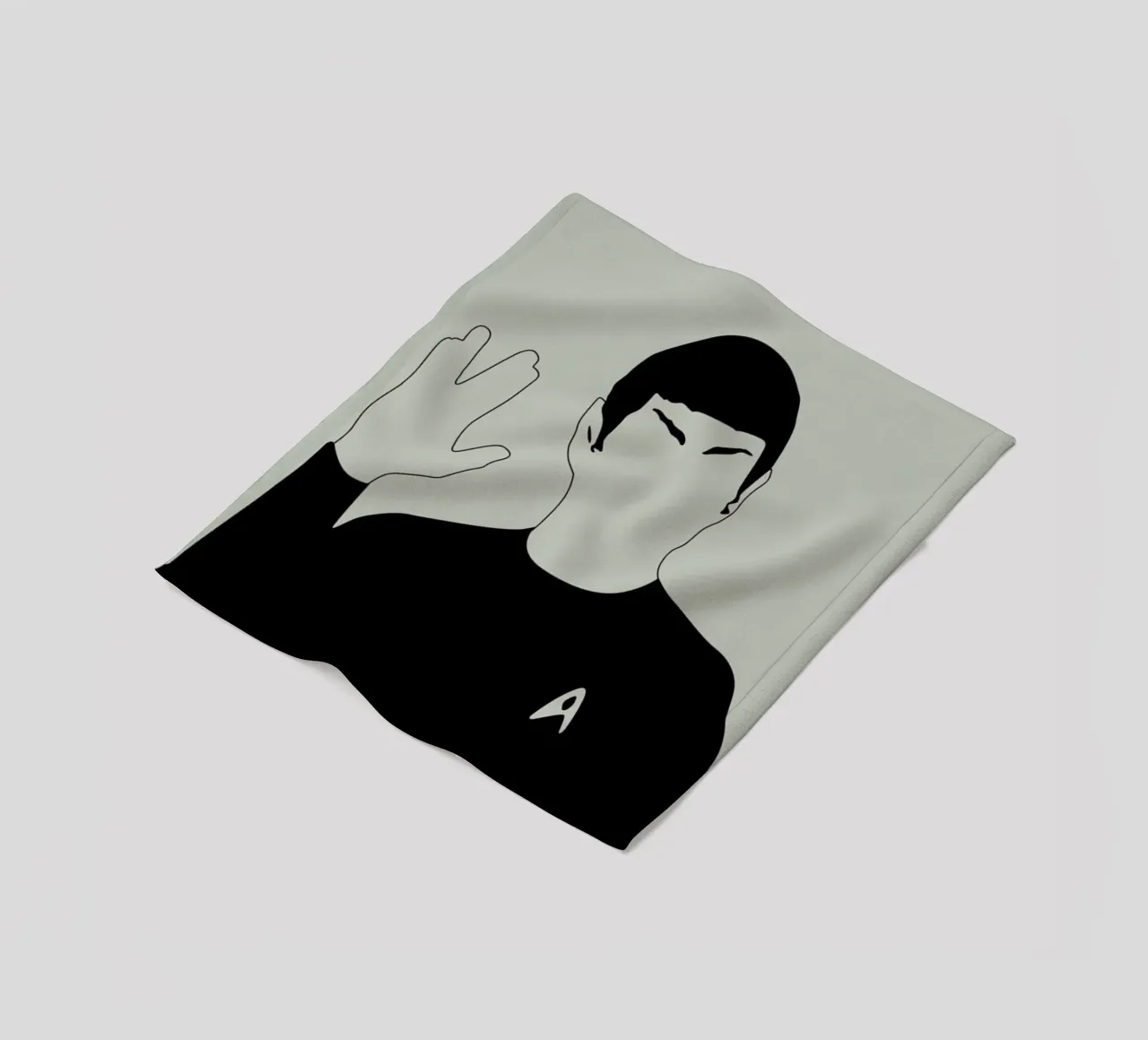 Spock coperta in pile da Naxart