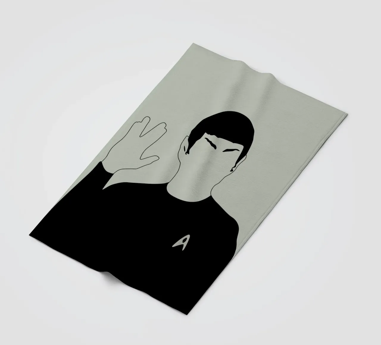 Spock fleecedeken van Naxart