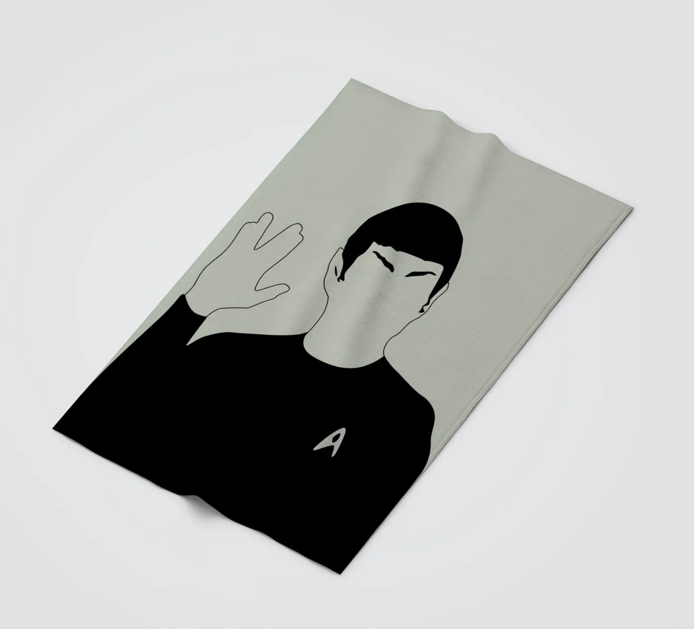 Spock fleecedeken van Naxart