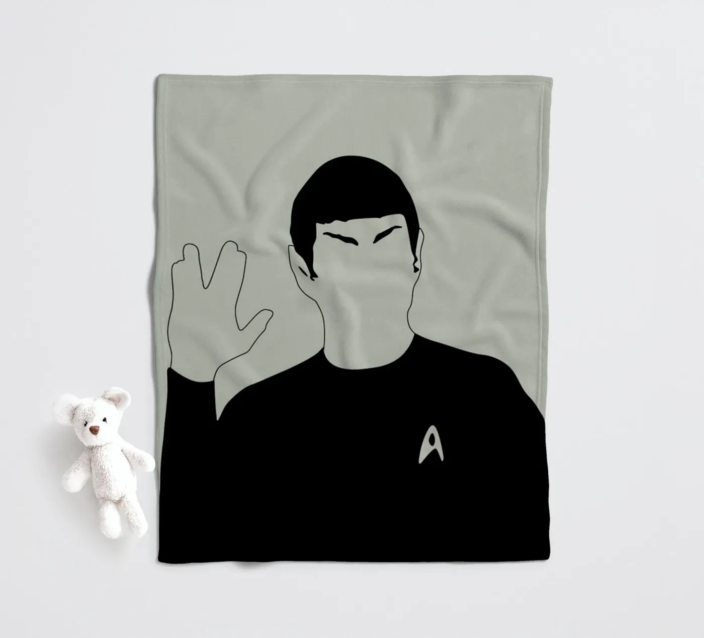 Spock fleecedeken van Naxart