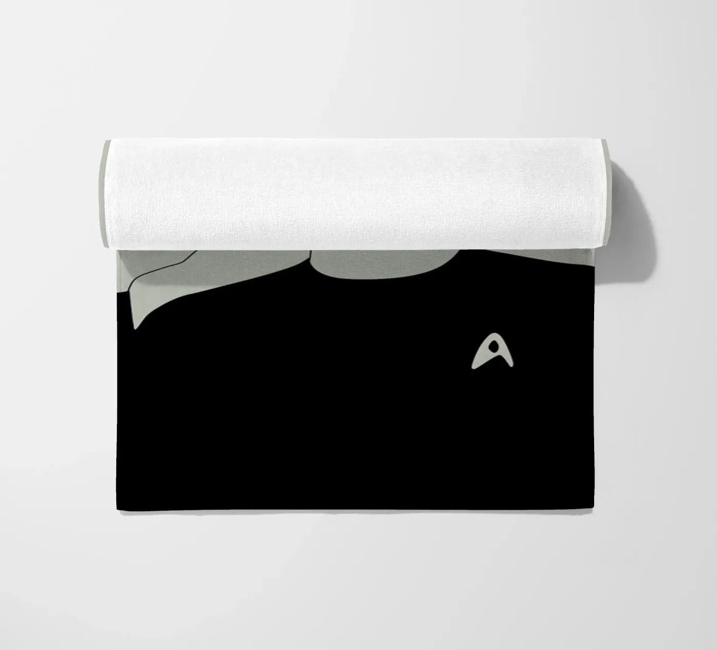 Spock beach towel by Naxart