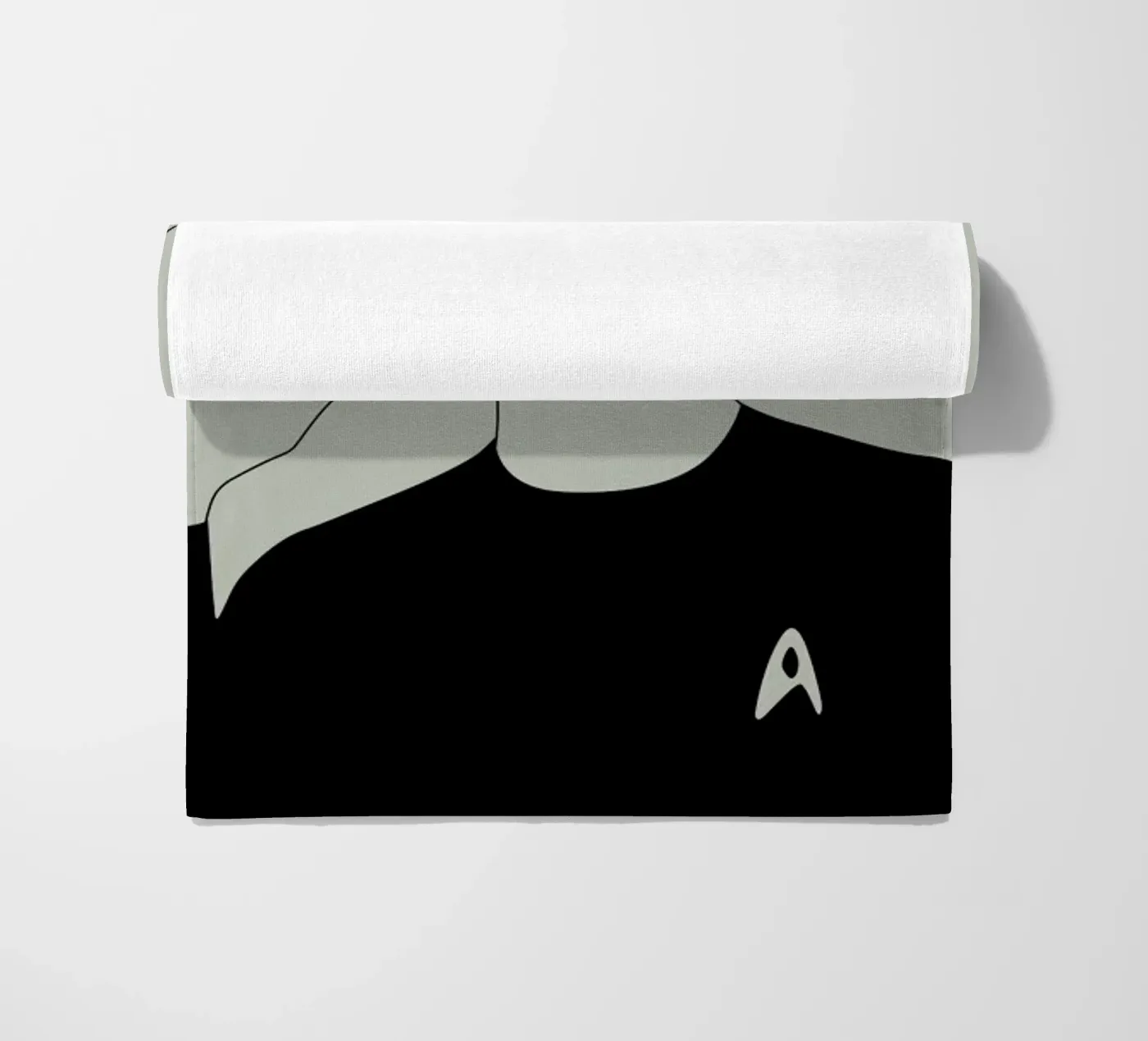 Spock beach towel by Naxart