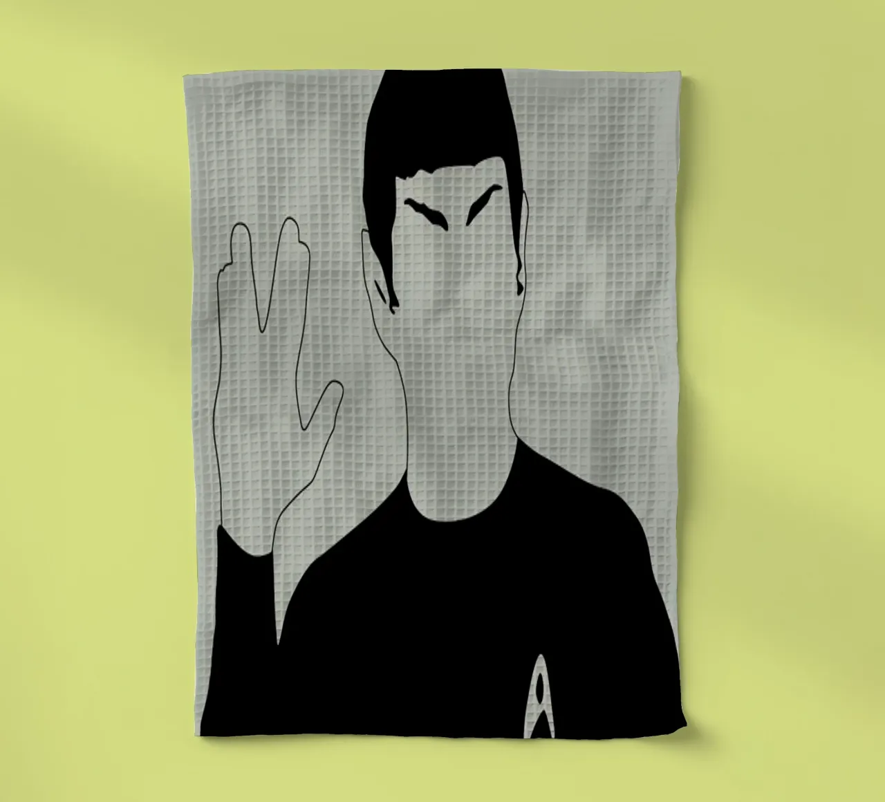 Spock canovaccio da cucina da Naxart