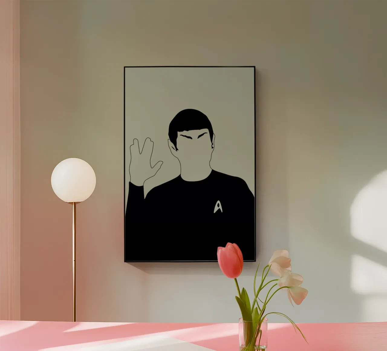 Spock plexiglass da Naxart