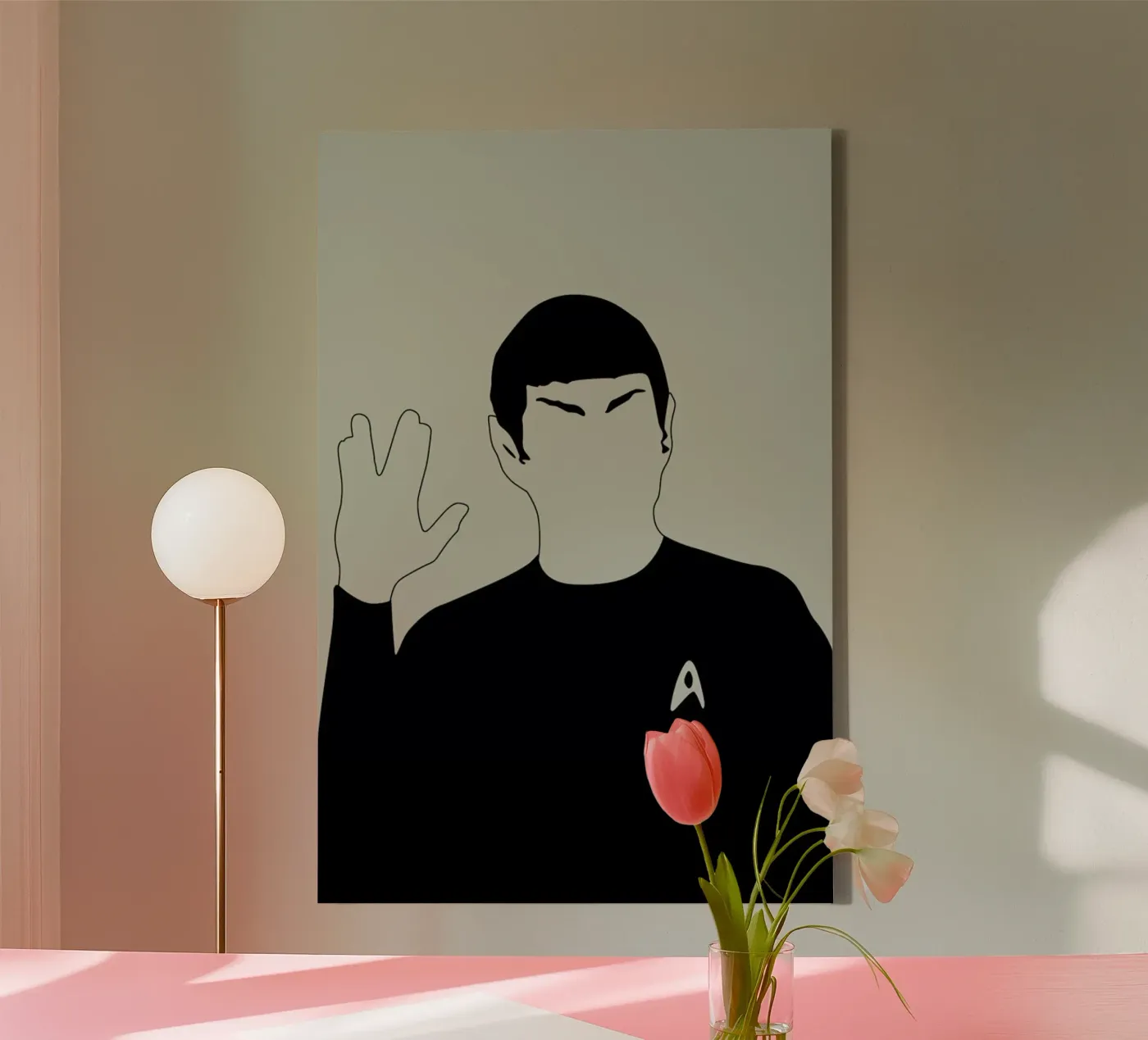 Spock tela da Naxart