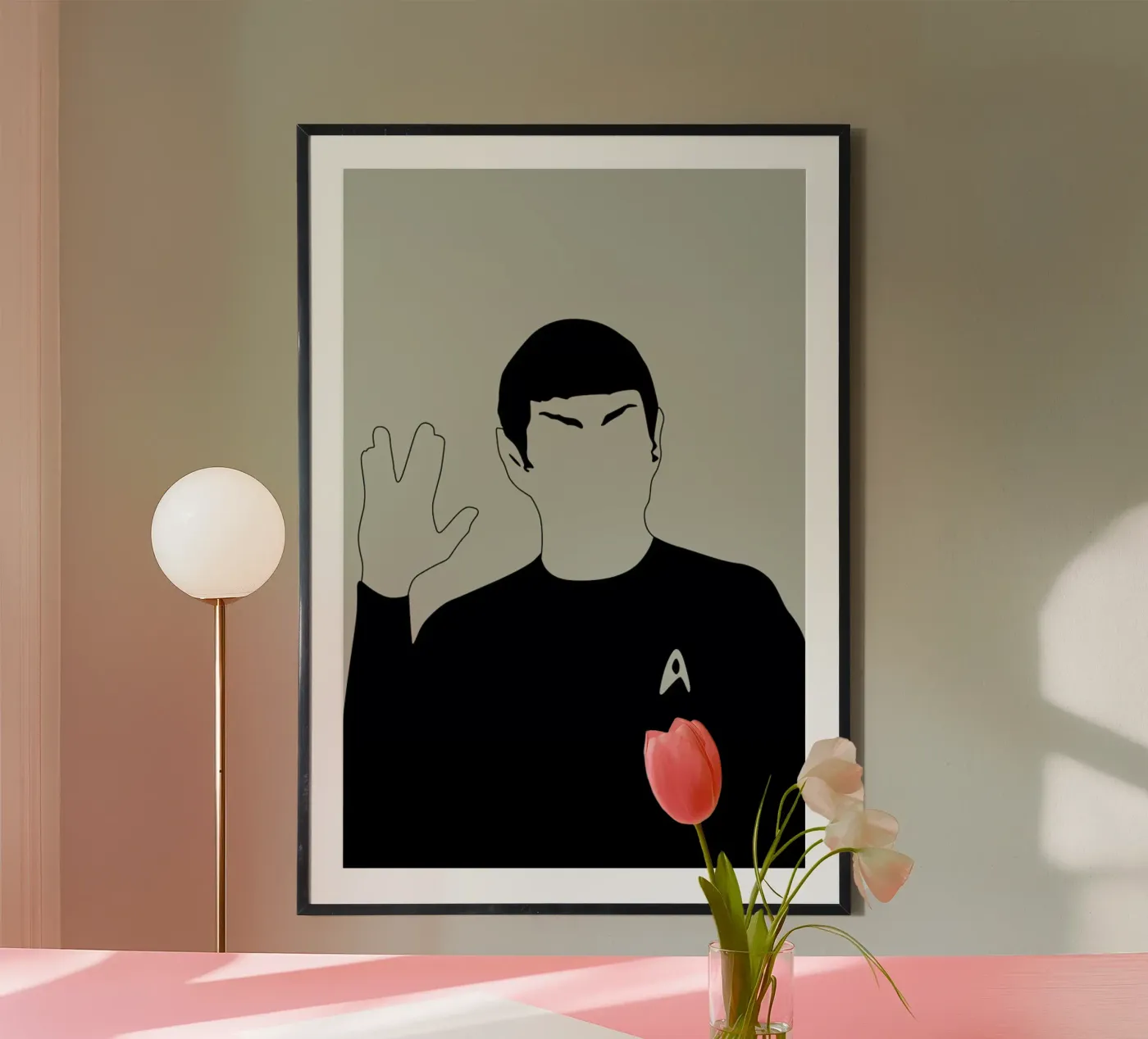Spock poster by Naxart