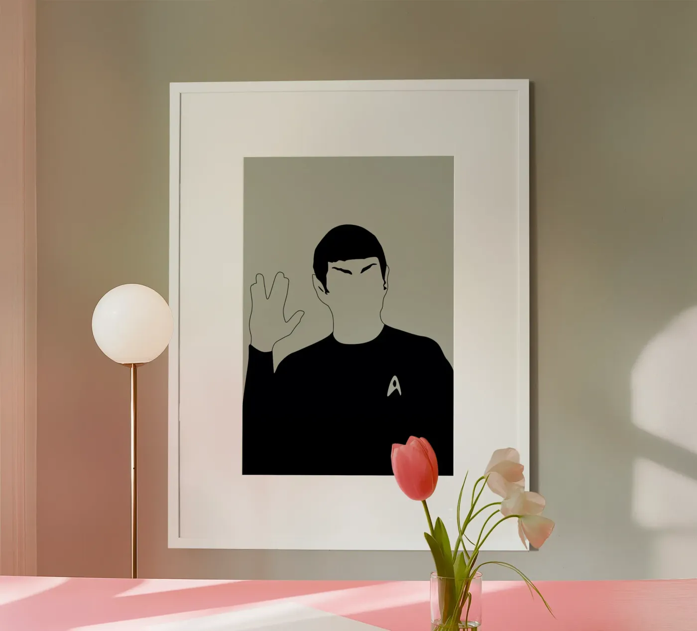 Spock poster by Naxart