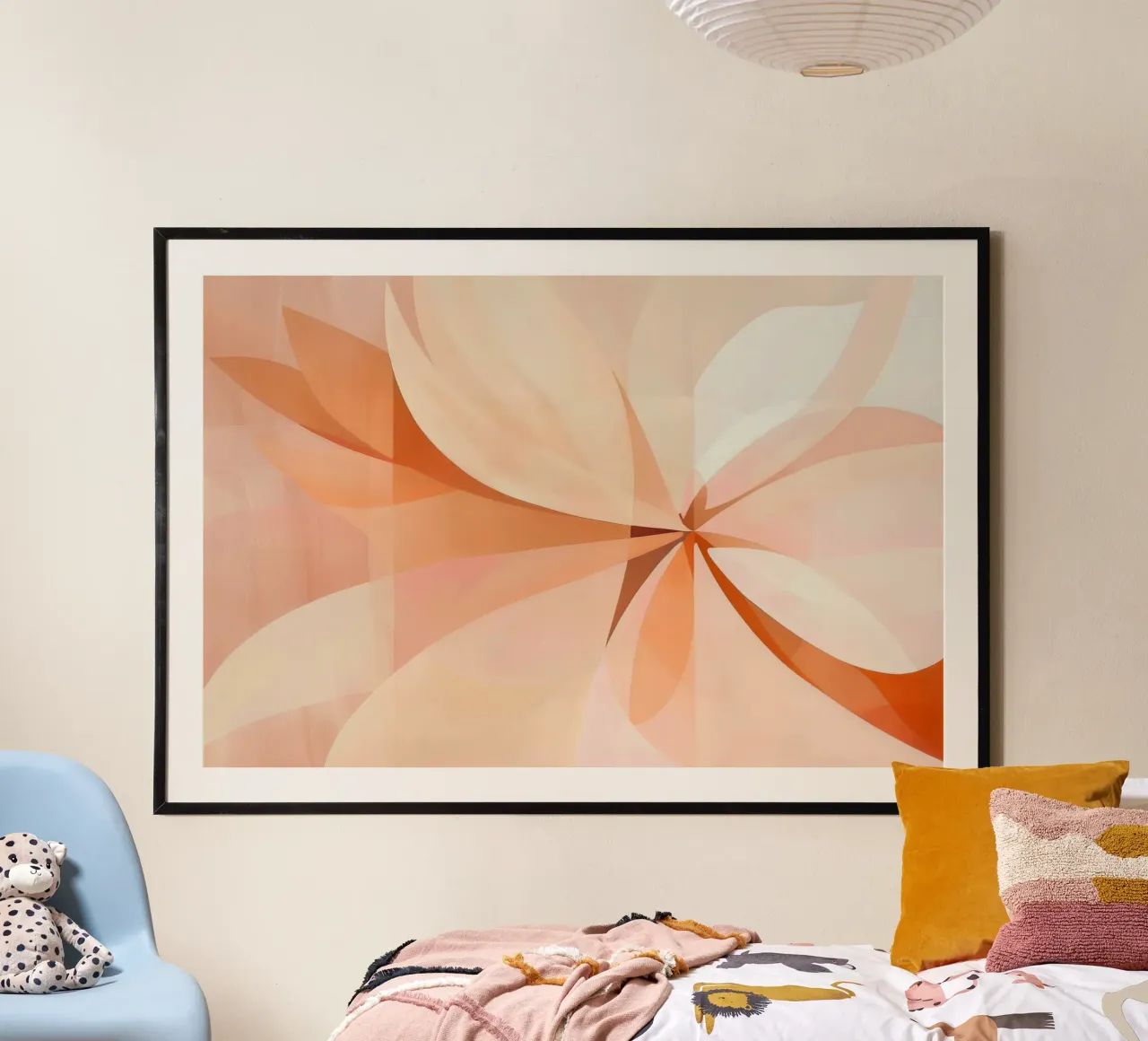 Arte da parete di Imagine poster con telaio in alluminio da Imagine