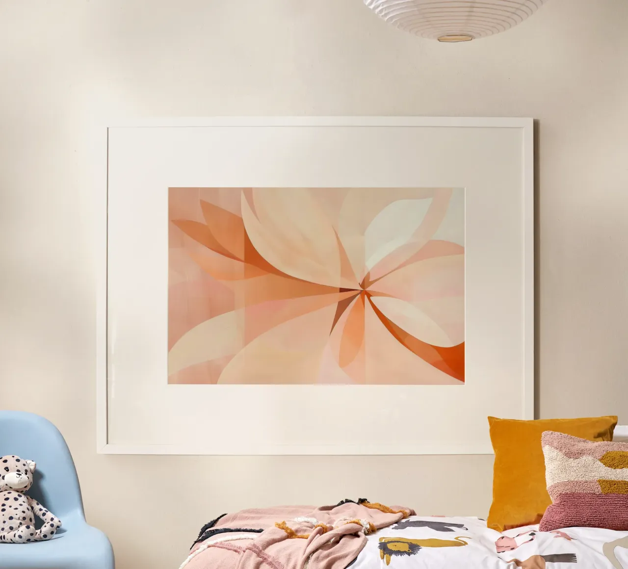 Arte da parete di Imagine poster con telaio in alluminio da Imagine