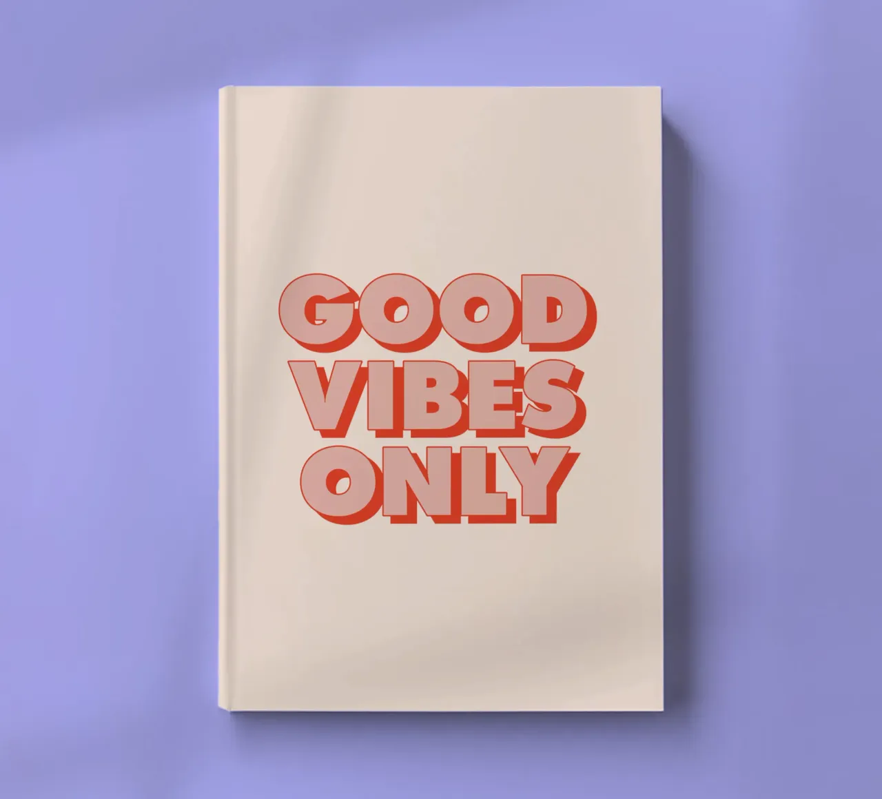 Good Vibes Only notebook by THE MOTIVATED TYPE
