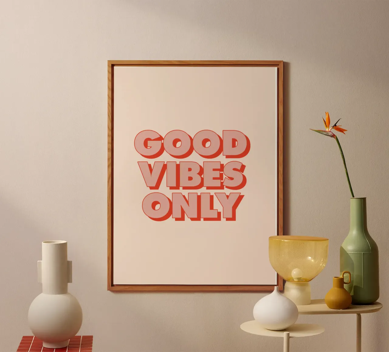 Nur gute Vibes Forex-Platte von THE MOTIVATED TYPE