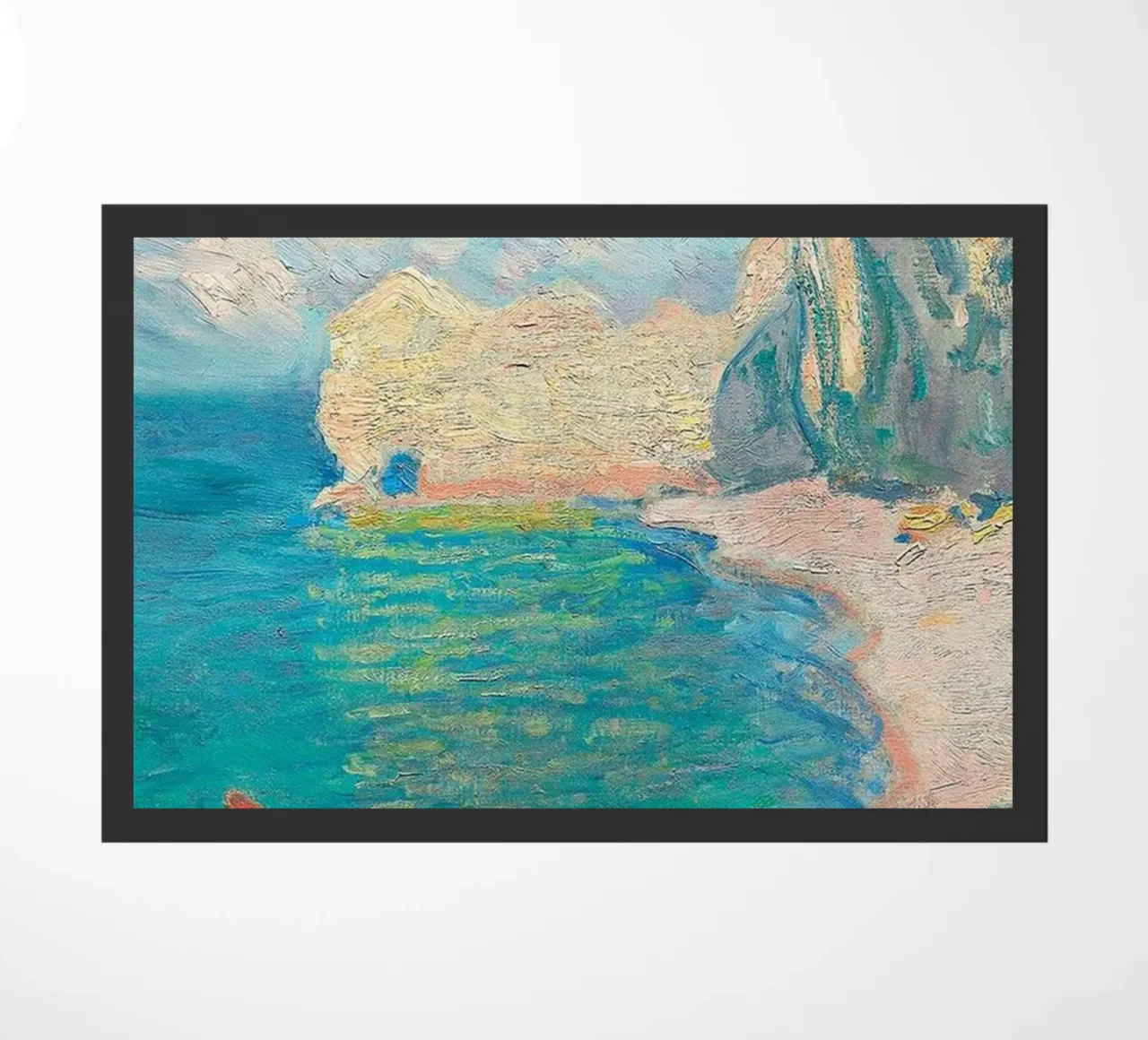 pittura di vedute panoramiche claude monet zerbino da belong shop