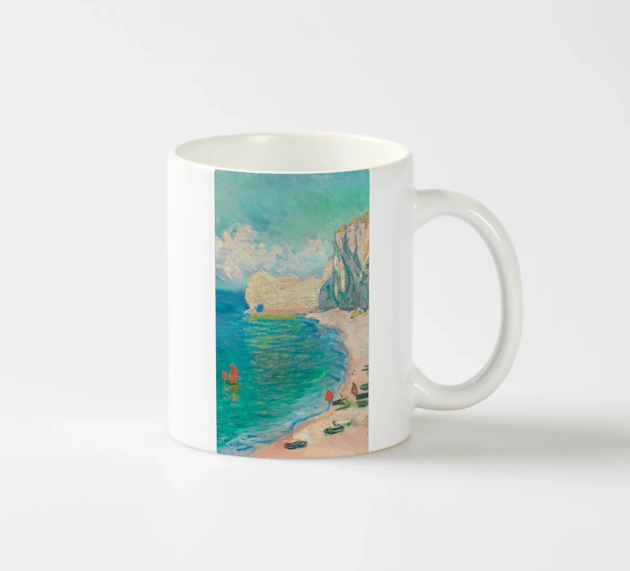 pittura di vedute panoramiche claude monet tazza in ceramica da belong shop