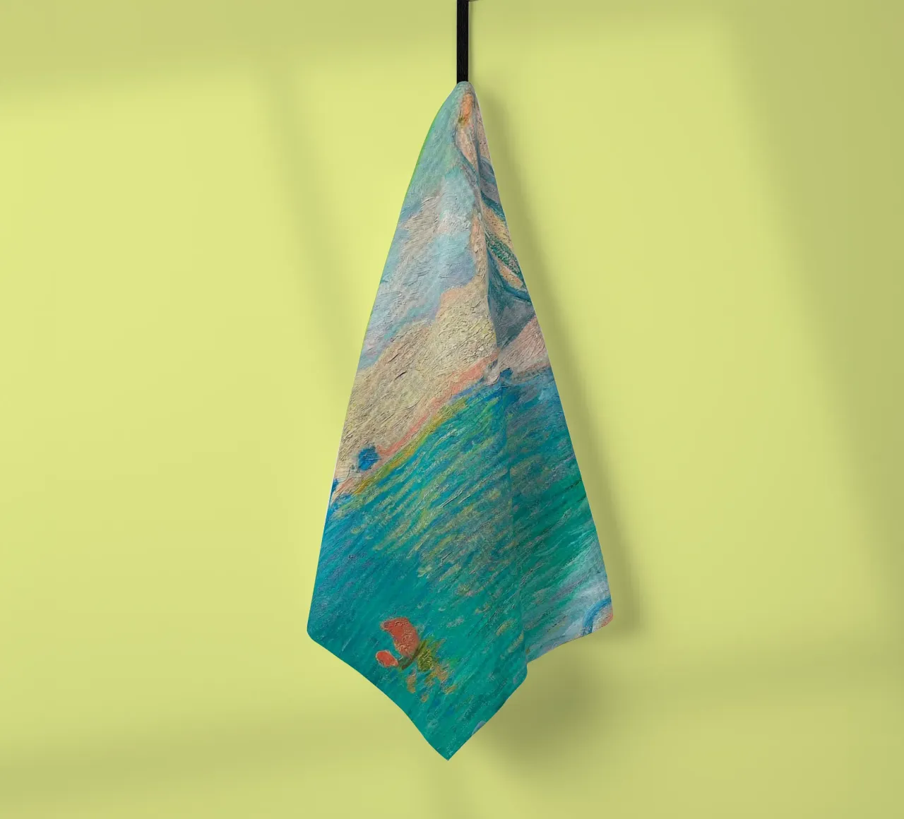 tableau panoramique claude monet torchon de belong shop