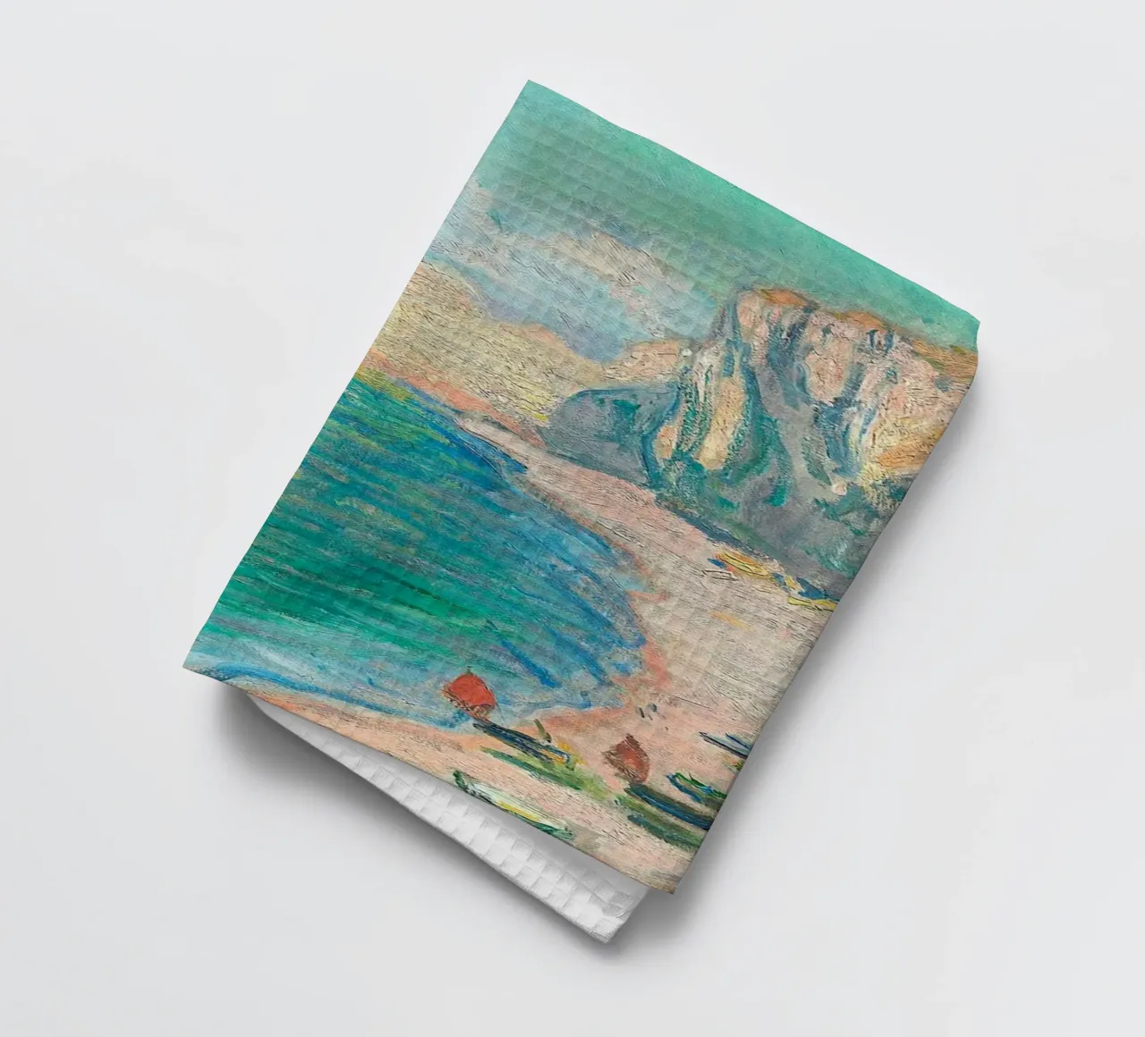 tableau panoramique claude monet torchon de belong shop