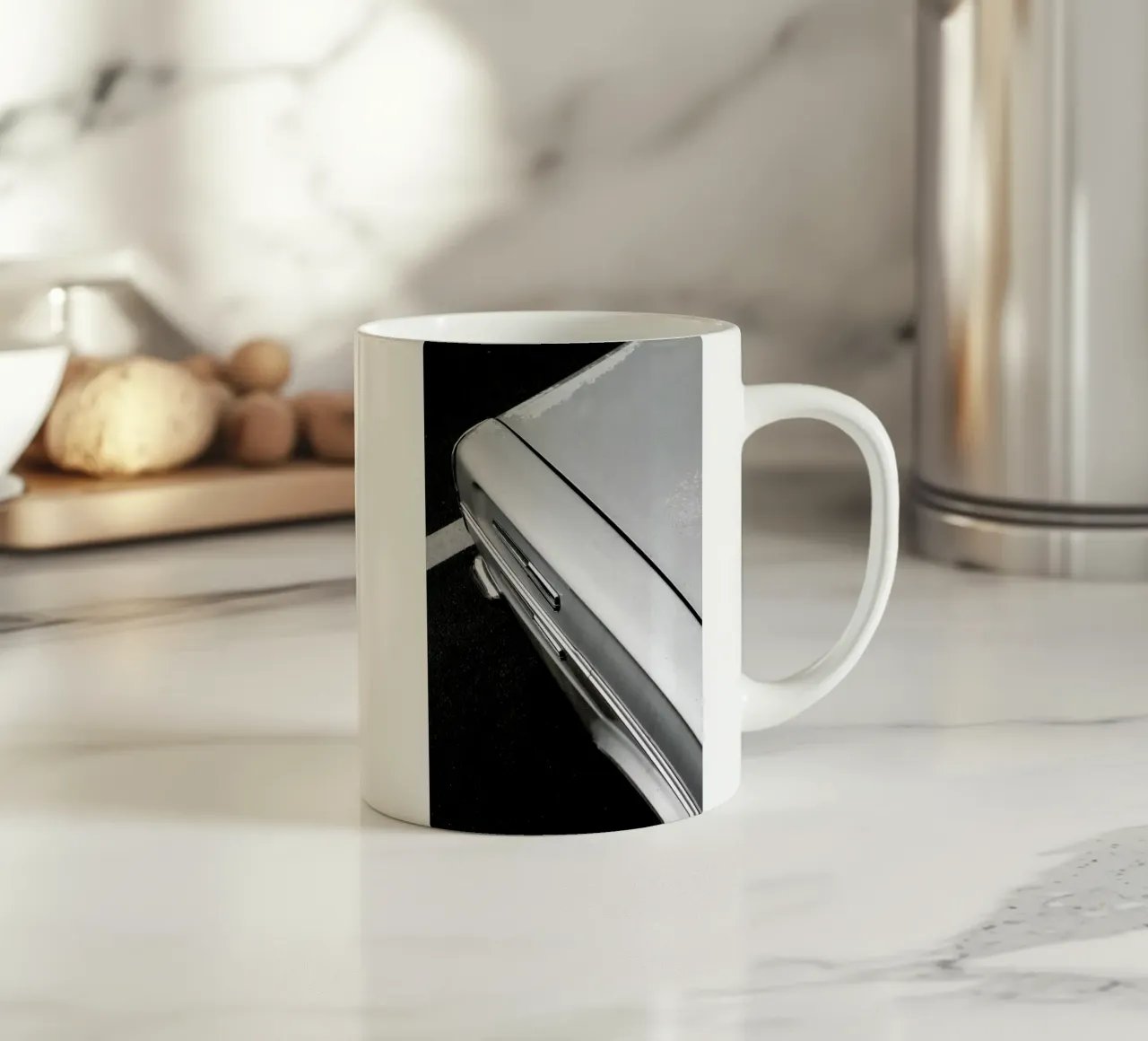 Abstract Dodge tazza in ceramica da Sebastian Hilgetag