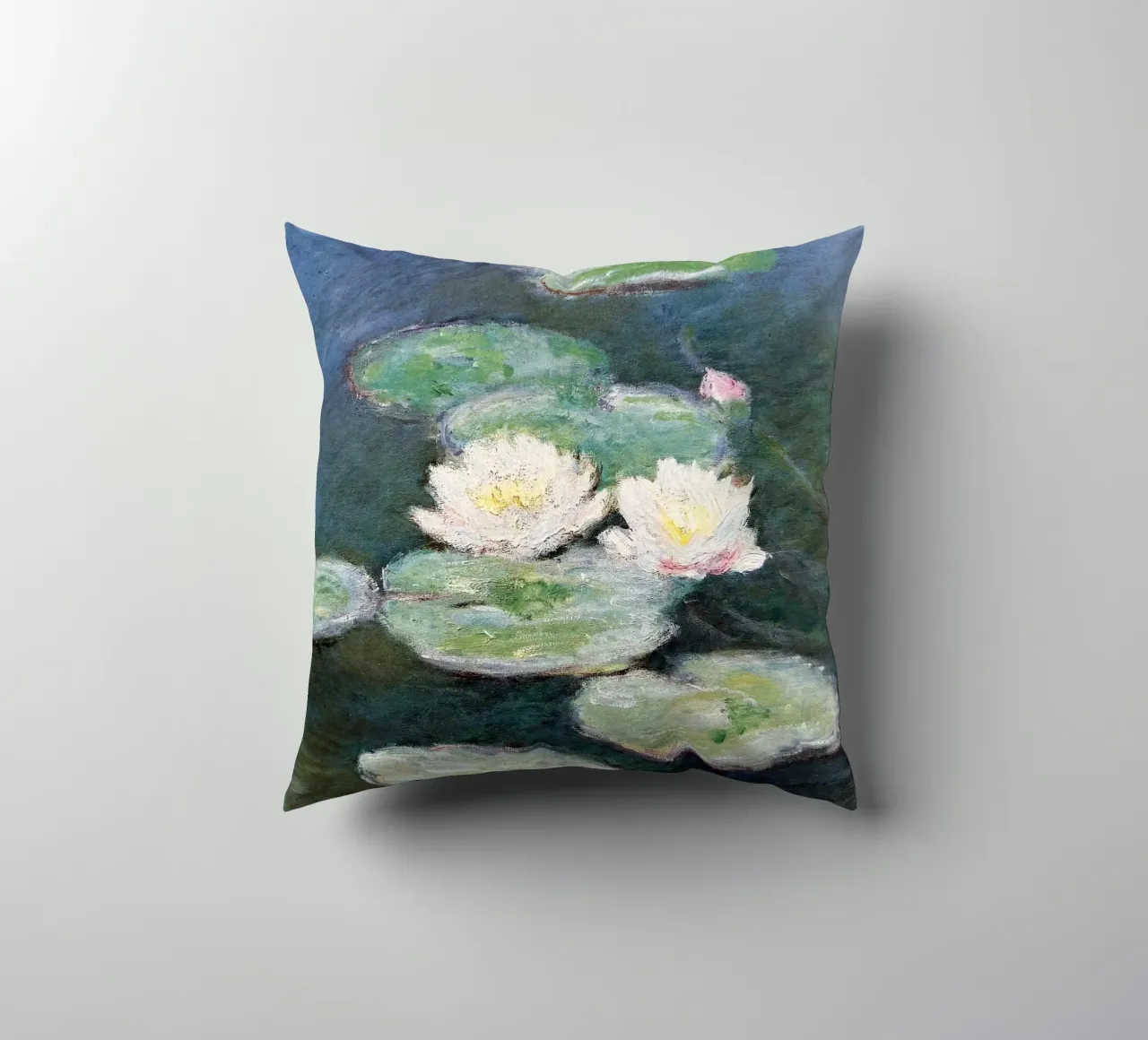 ninfea nella palude claude monet cuscino da belong shop