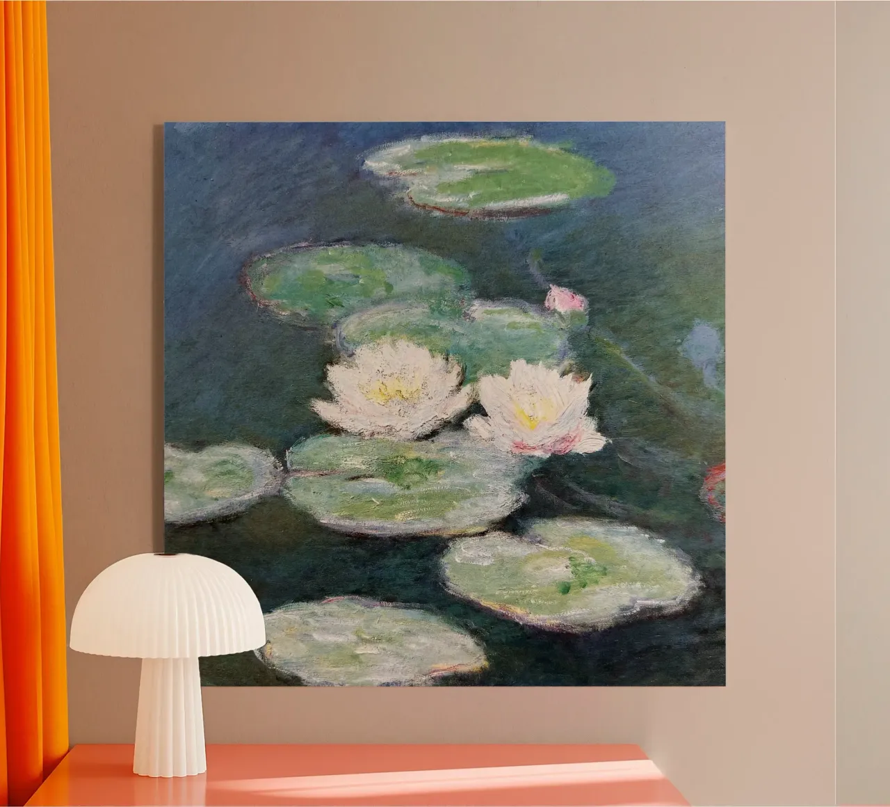 ninfea nella palude claude monet plexiglass da belong shop