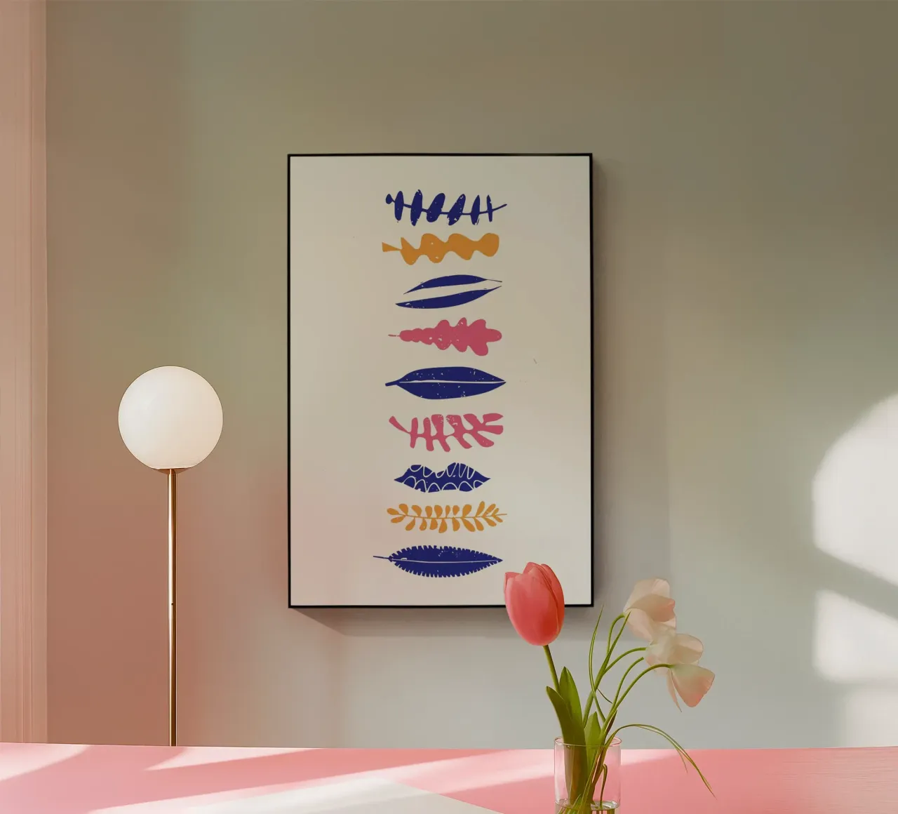 Leaves Stacked plexiglass da Pure