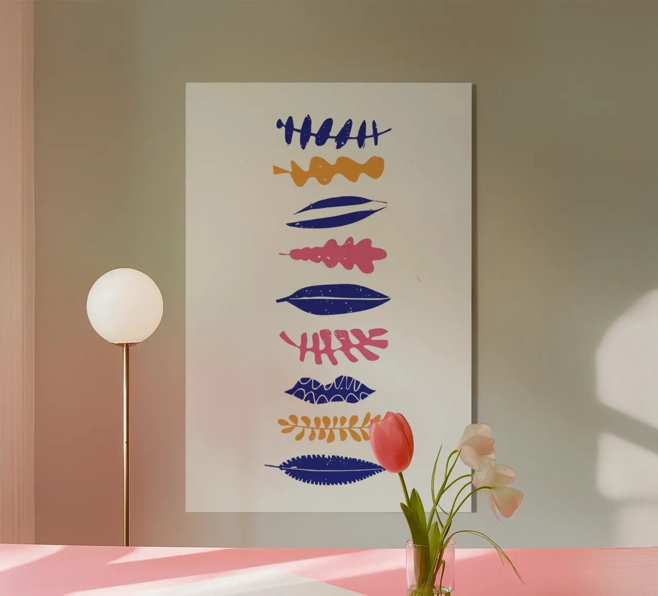 Leaves Stacked plexiglass da Pure