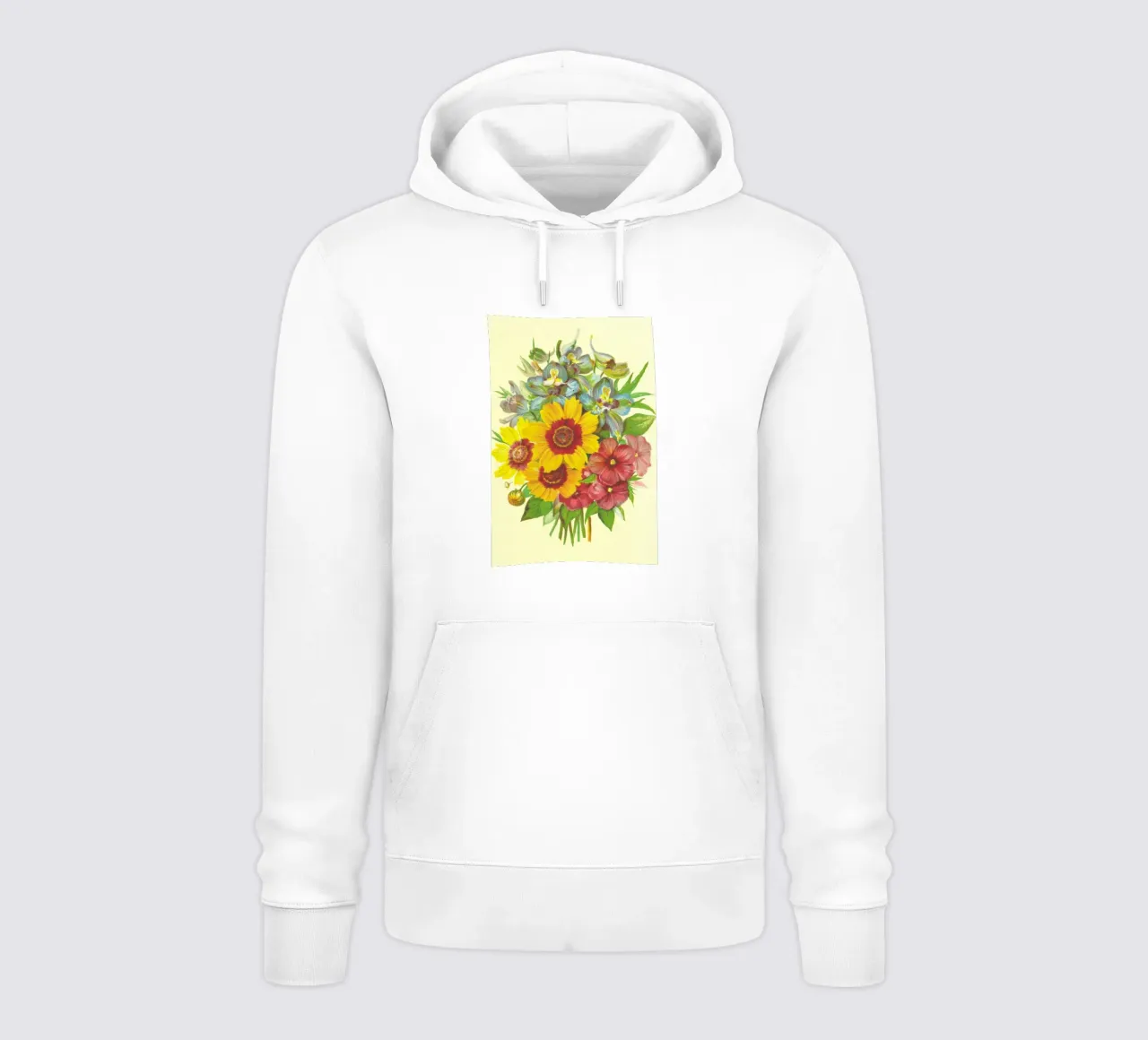 mondo dei fiori felpa con cappuccio da NEW LIFE