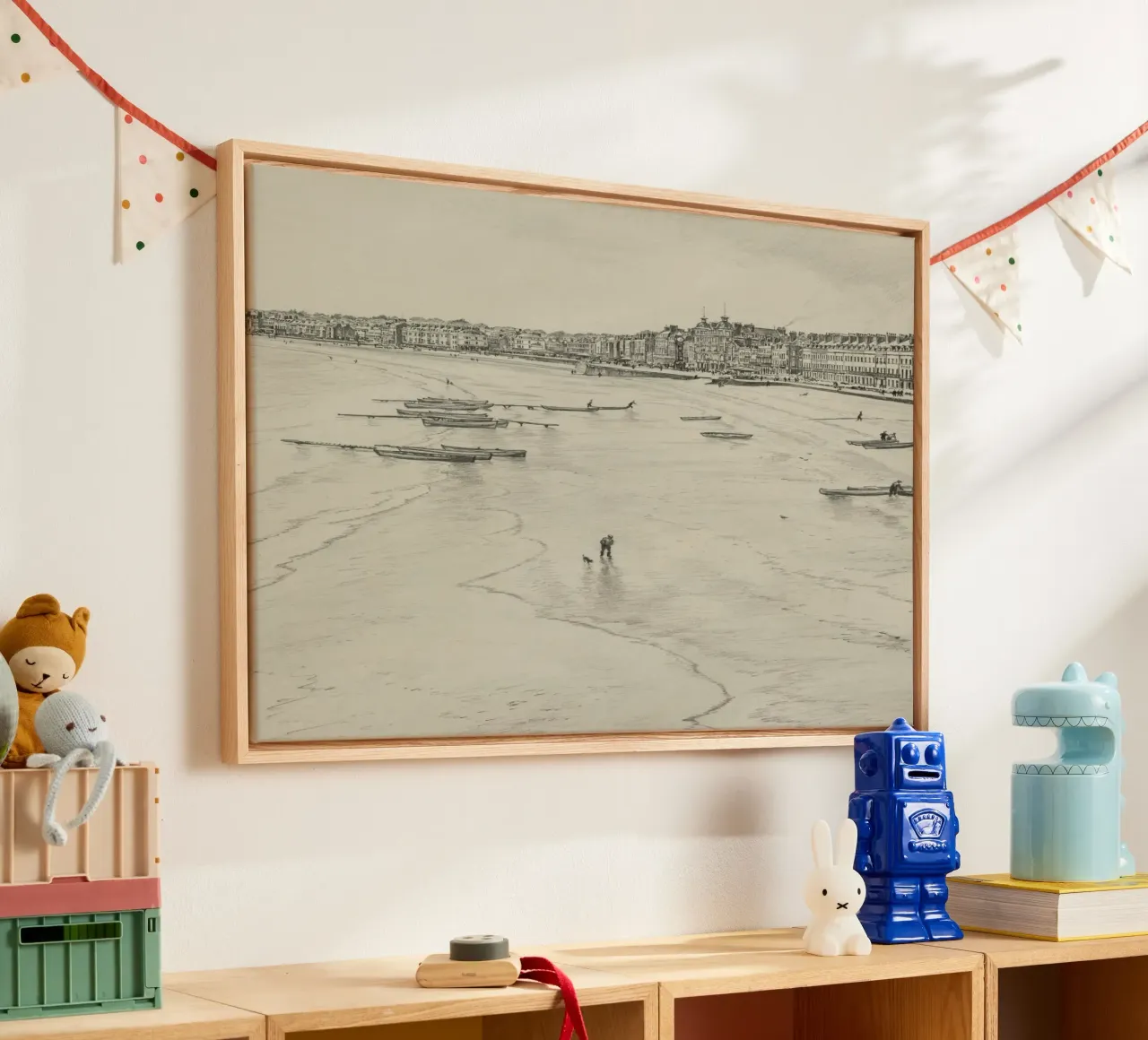 cleverland canvas met Baklijst van NEW LIFE