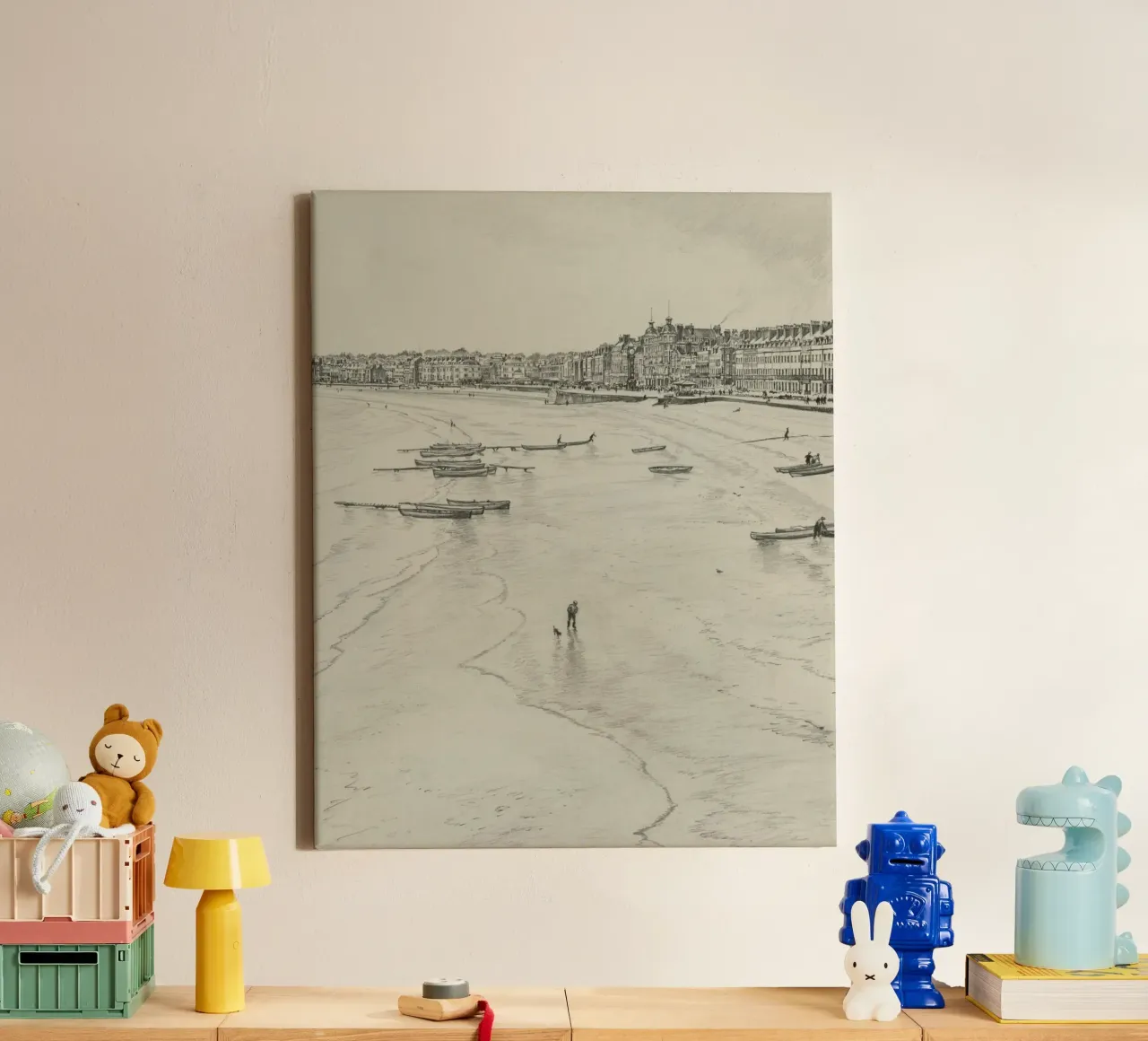 cleverland canvas met Baklijst van NEW LIFE