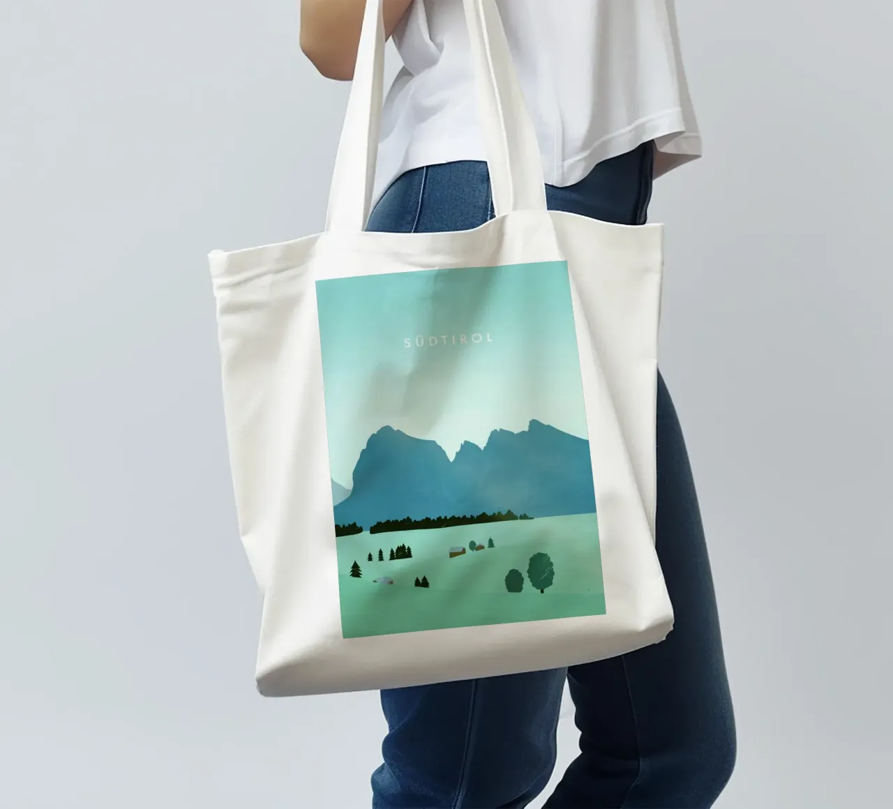 Südtirol tote bag by Katinka Reinke