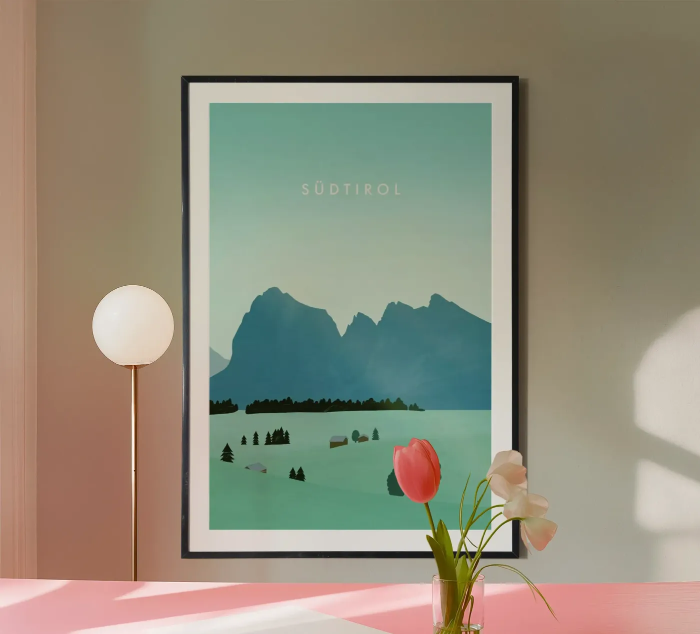 Südtirol poster by Katinka Reinke