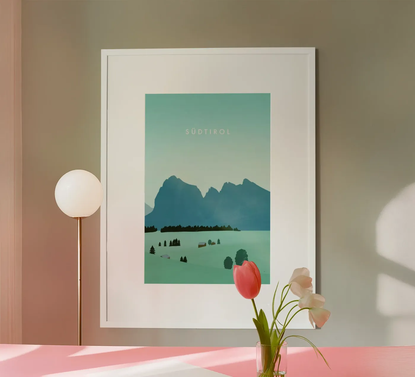 Südtirol poster by Katinka Reinke