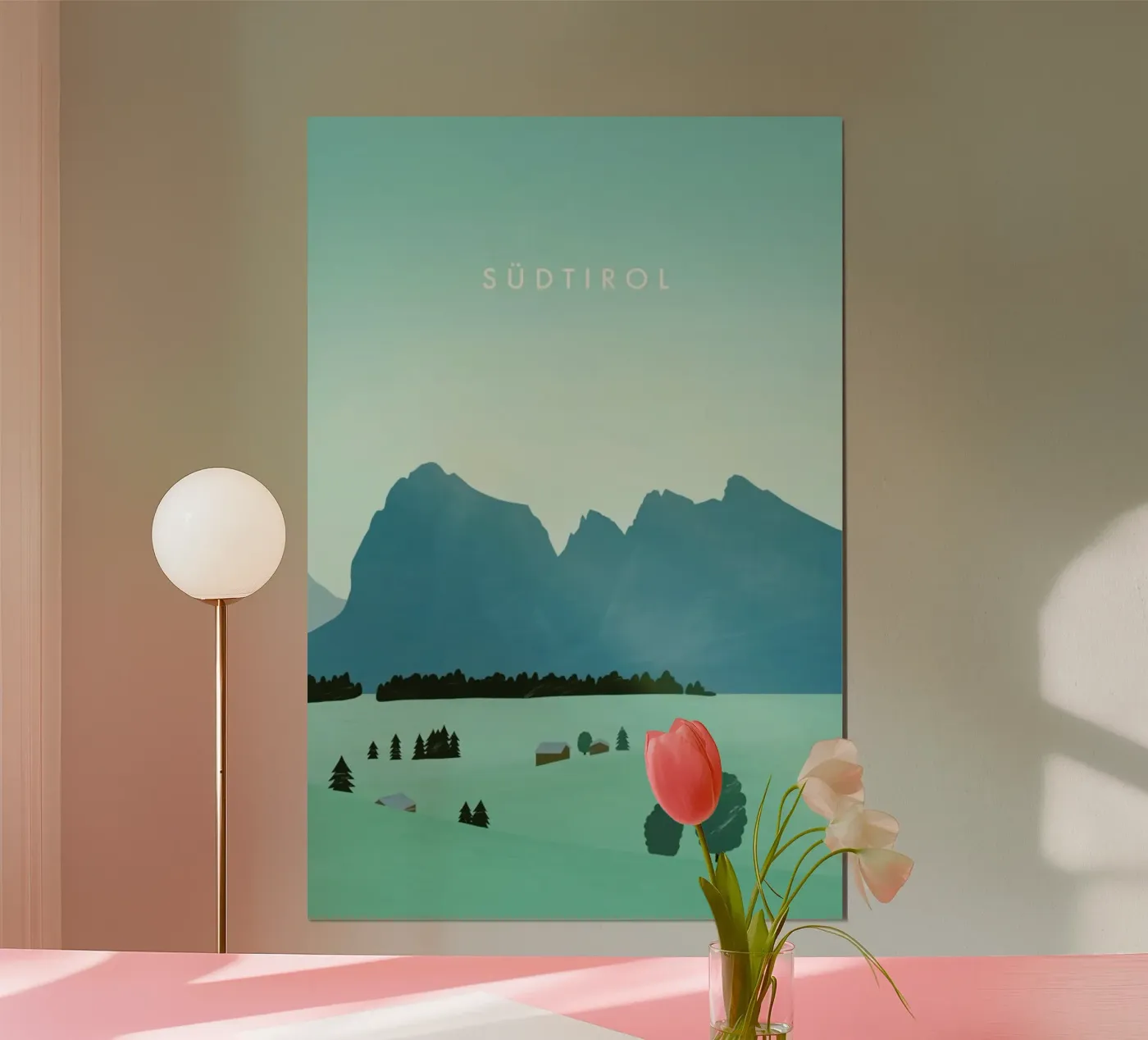 Südtirol poster da Katinka Reinke