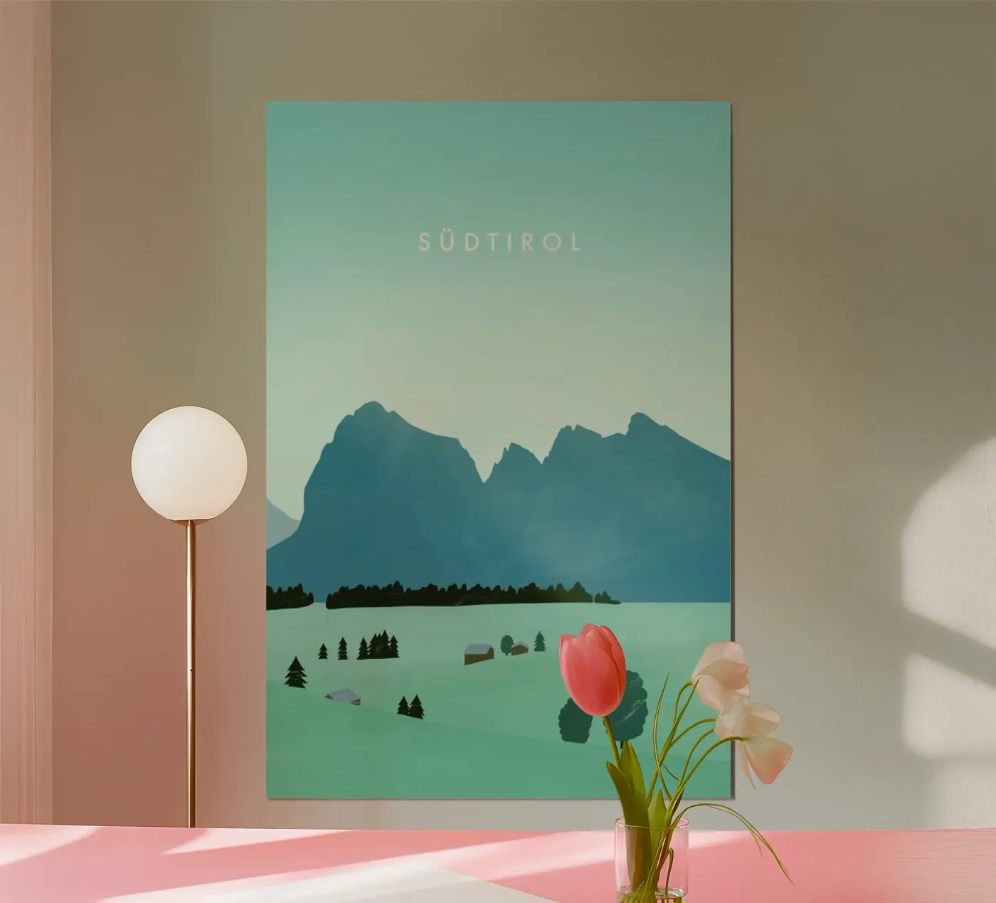 Südtirol poster by Katinka Reinke
