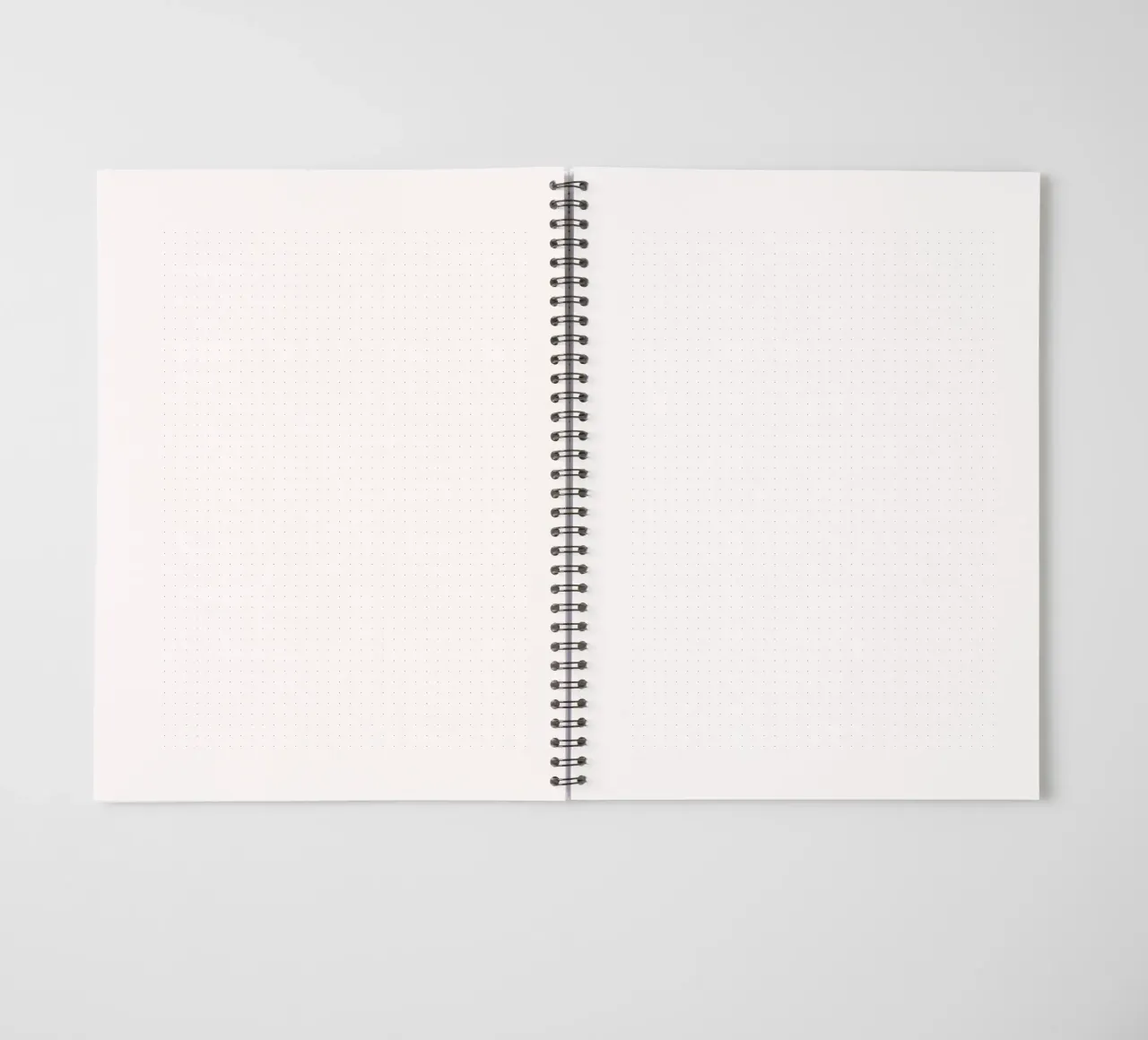 circle arc lines patterns abstract shapes texture beige brow spiral notebook by minerva santiago