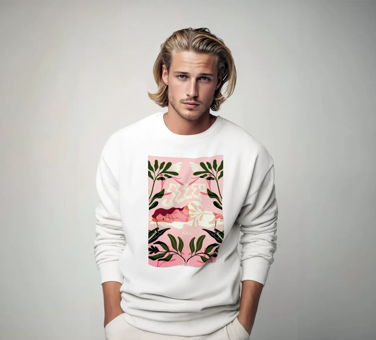 Nap sweatshirt van Kika illu