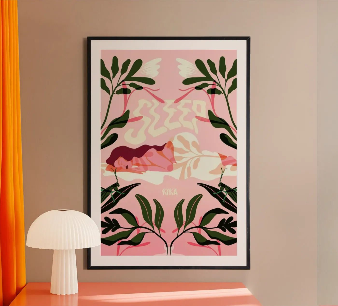 Nap poster by Kika illu