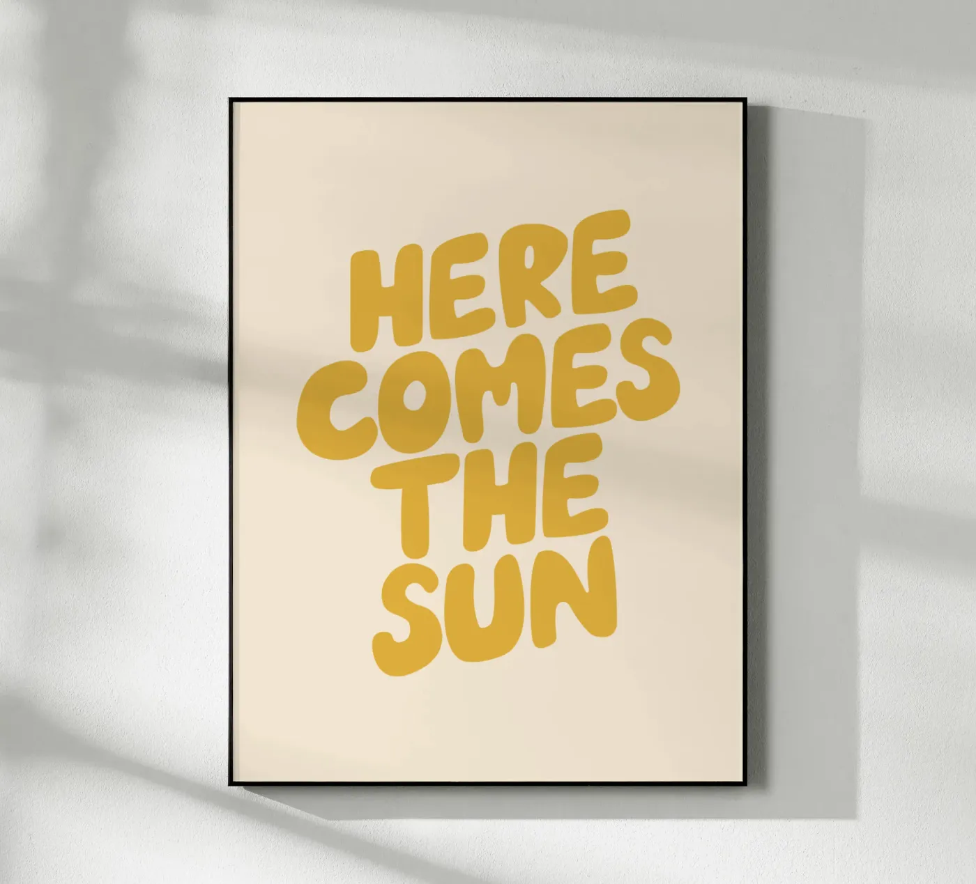Arriva il sole plexiglass da THE MOTIVATED TYPE