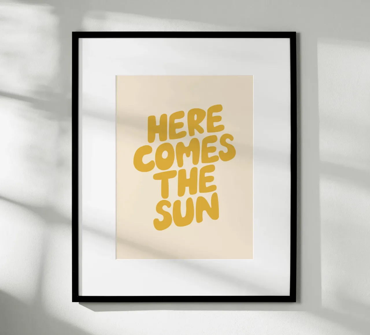 Arriva il sole poster da THE MOTIVATED TYPE